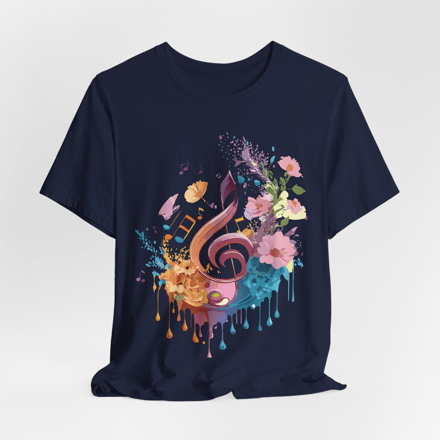 Unisex Graphic T Shirt From Adelpha With Vintage Music Inspired Artwork Short Sleeve Tee