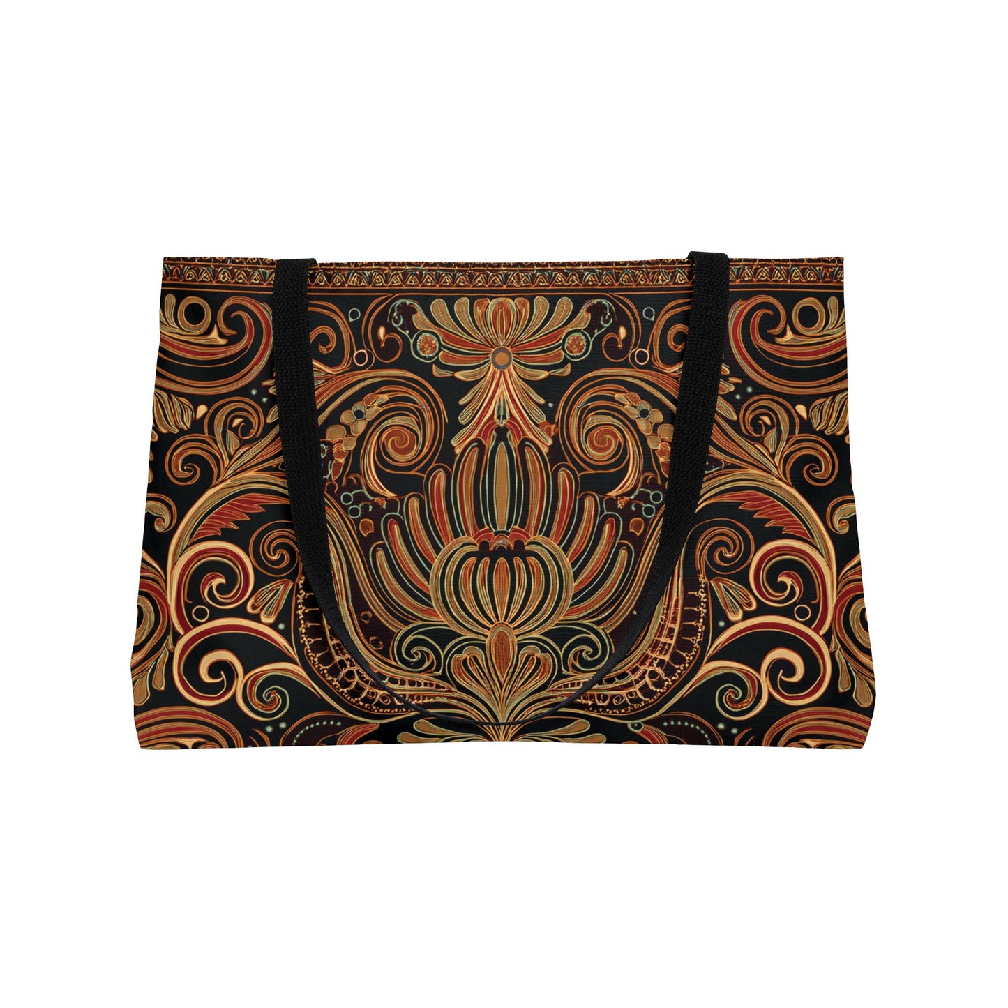 Ornament Print Big Bag High-Quality 100% Spun Poly 24x13 Canvas Art Bag OR-19