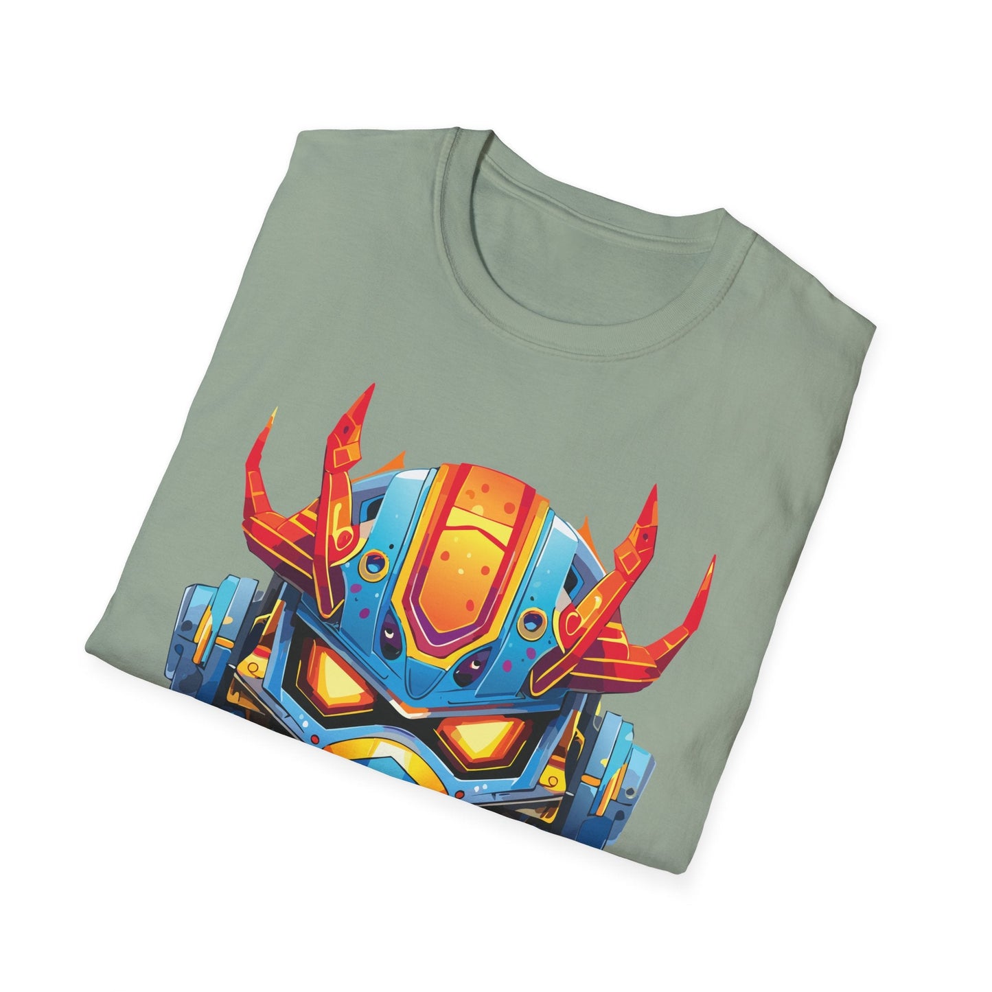 Cyborg Tee Unisex Robot And Terminator Shirt Gildan Softstyle 64000 Ring Spun Cotton