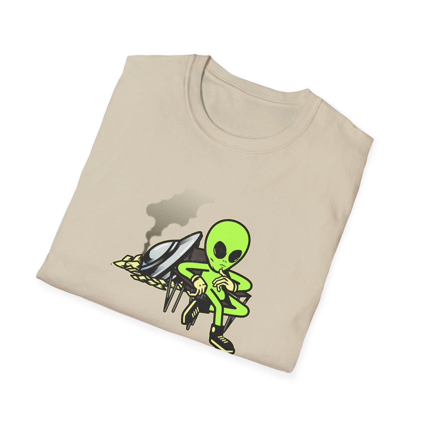 Funny T Shirts UFO Tees Funny Aliens Shirt  14