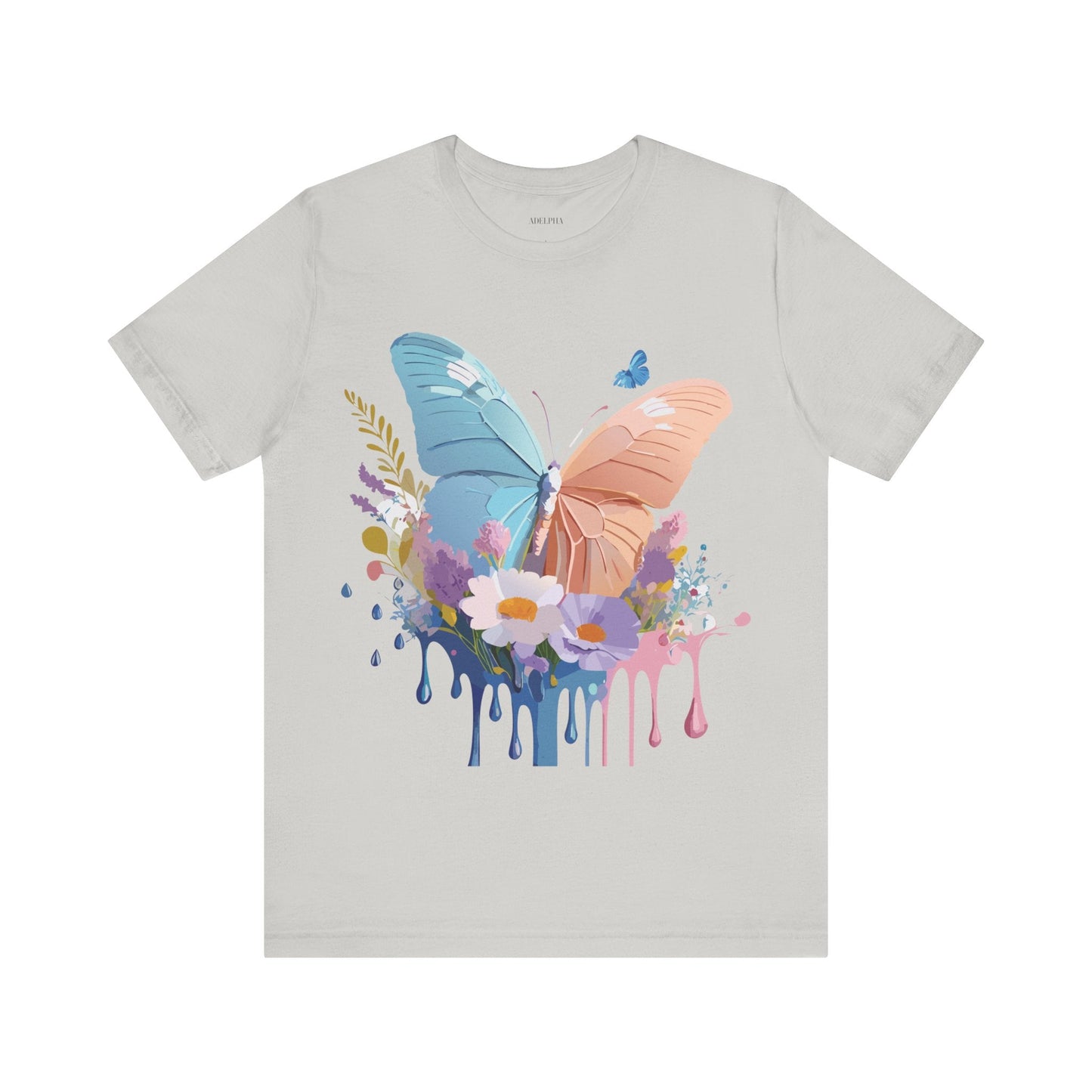 Butterfly Graphic Tee By Adelpha Unisex Vintage Inspired Art Shirt