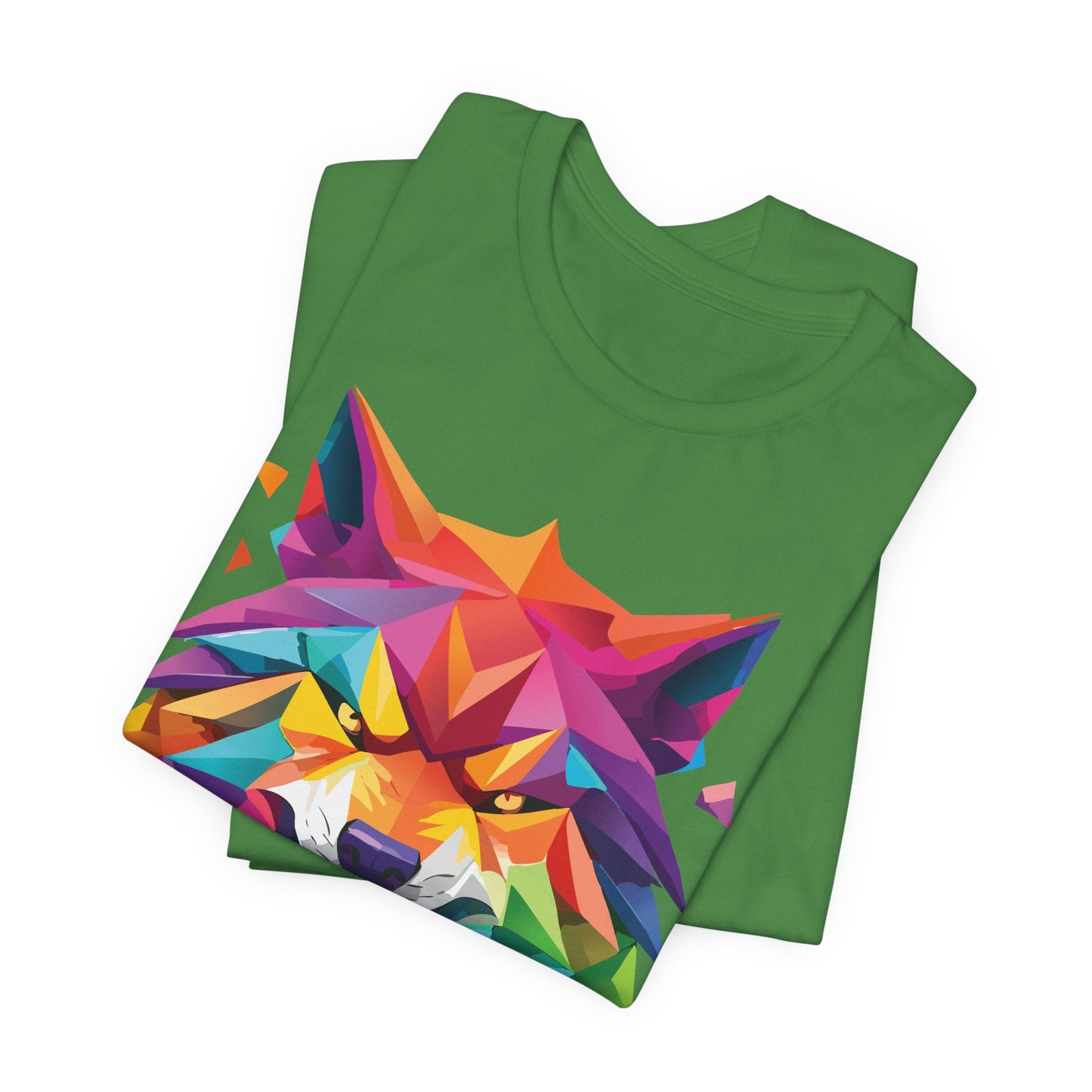 Unisex Animal Shirt With Art Design And Wild Animals Print Tee Short Sleeve Premium