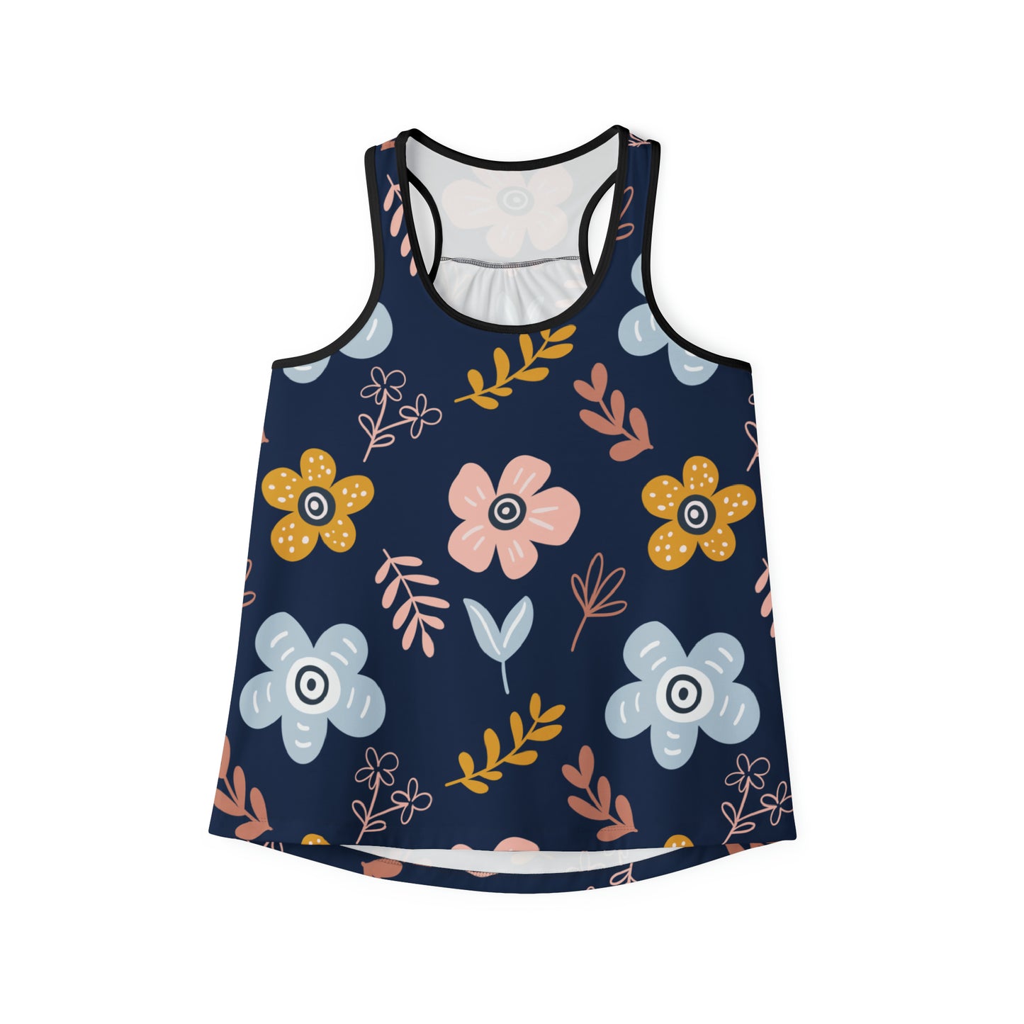 Summer Tank Top with floral prints