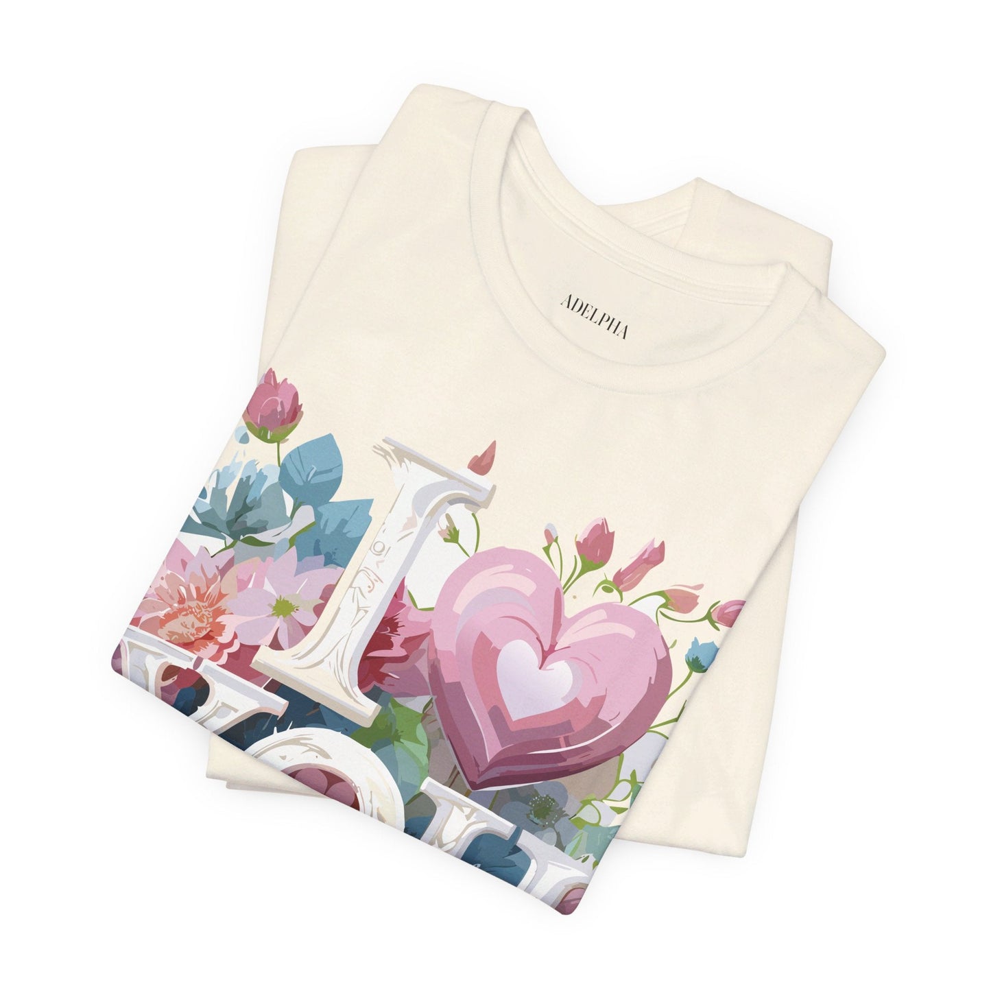 Valentine Graphic Tee Unisex Adelpha Art Design Vintage Inspired T Shirt For Everyday Wear