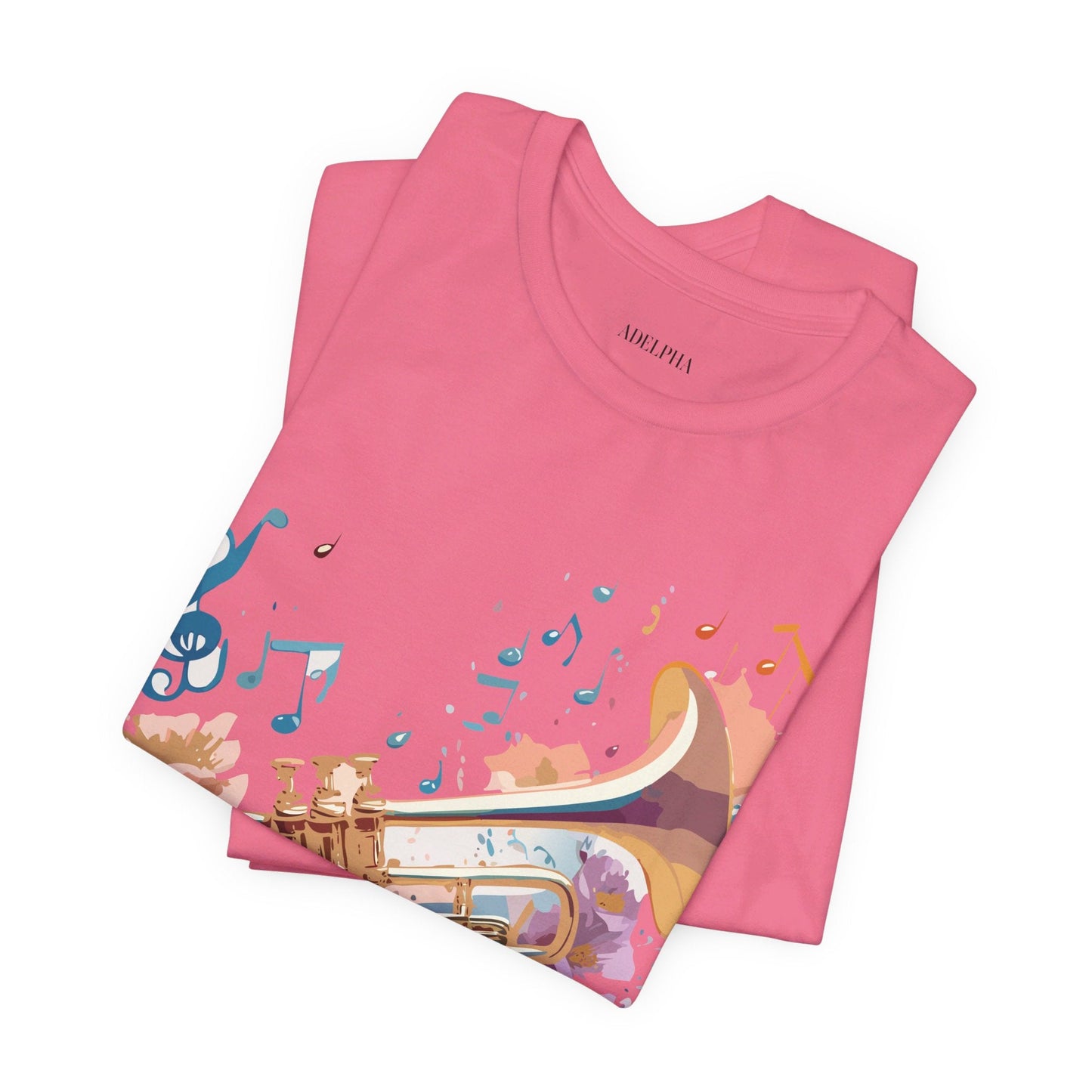 Music Graphic T Shirt Unisex Vintage Inspired Art Tee Adelpha Short Sleeve Design