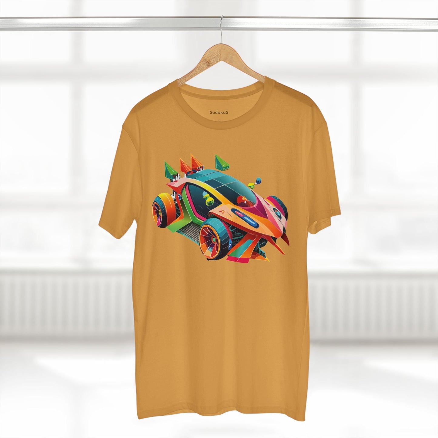 Car Graphic Unisex 100 Cotton Staple Tee 25