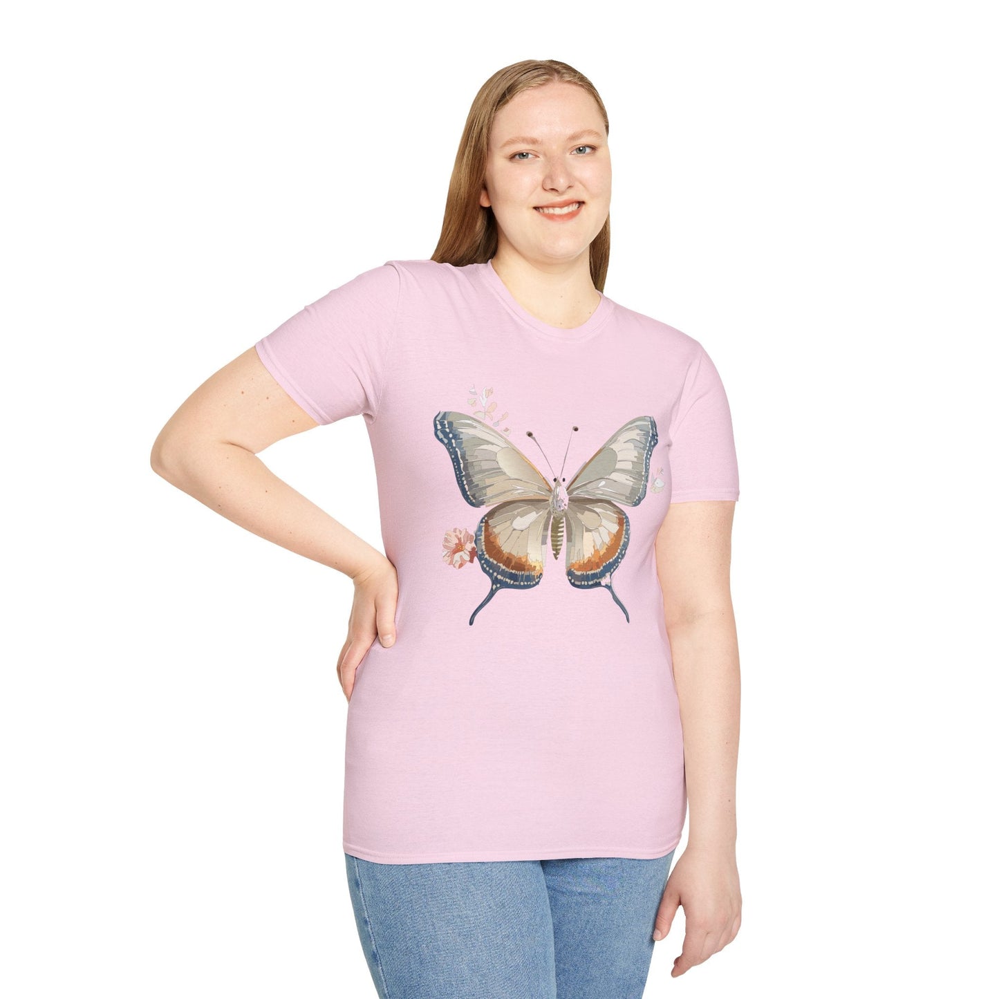 Butterfly Shirt Unisex Softstyle T Shirt Gildan 64000 Monarch Butterfly Tee Everyday Comfort