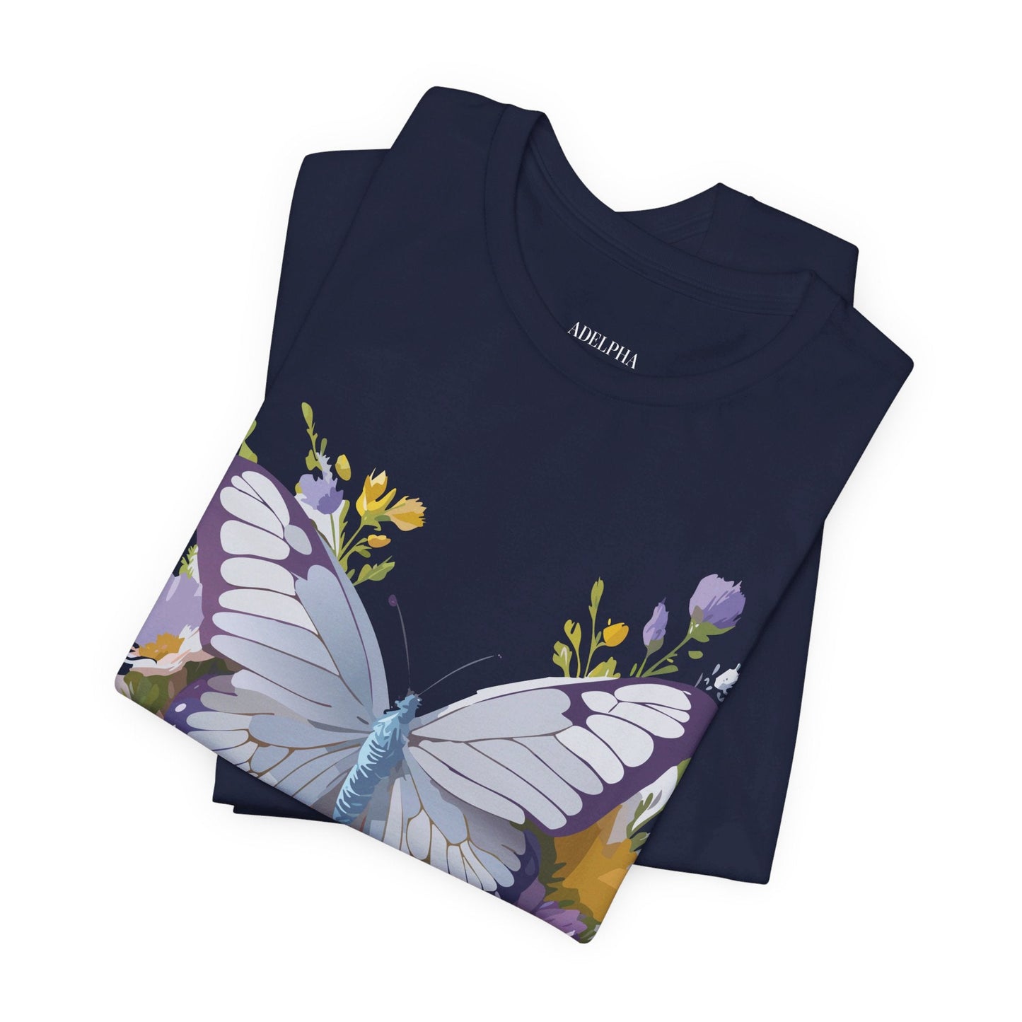 Butterfly Graphic Tee Unisex Jersey Short Sleeve From Adelpha Art Design
