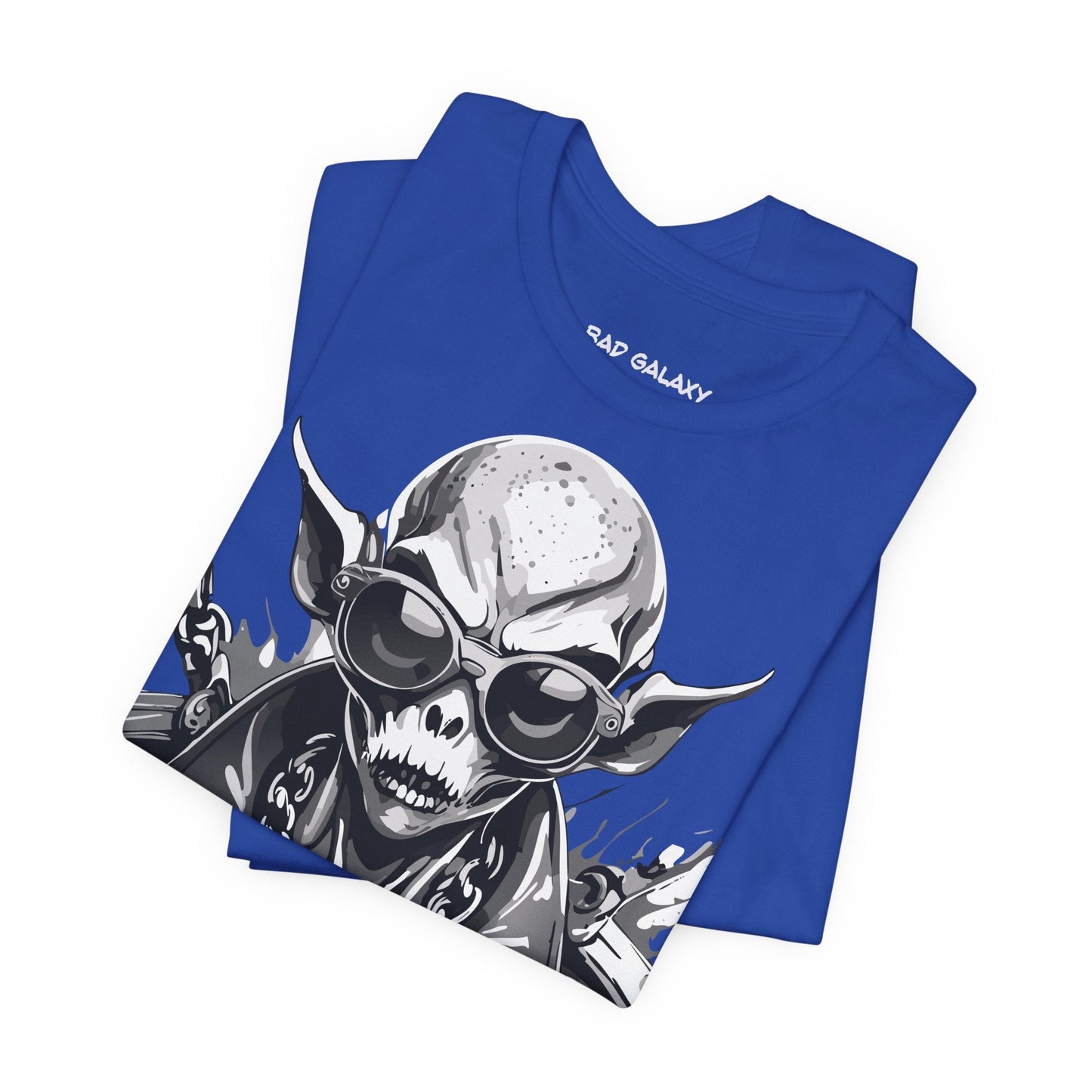 Alien Tee Shirt From Bad Galaxy Made To Order Free Shipping 100 Percent Cotton Eco Friendly In USA