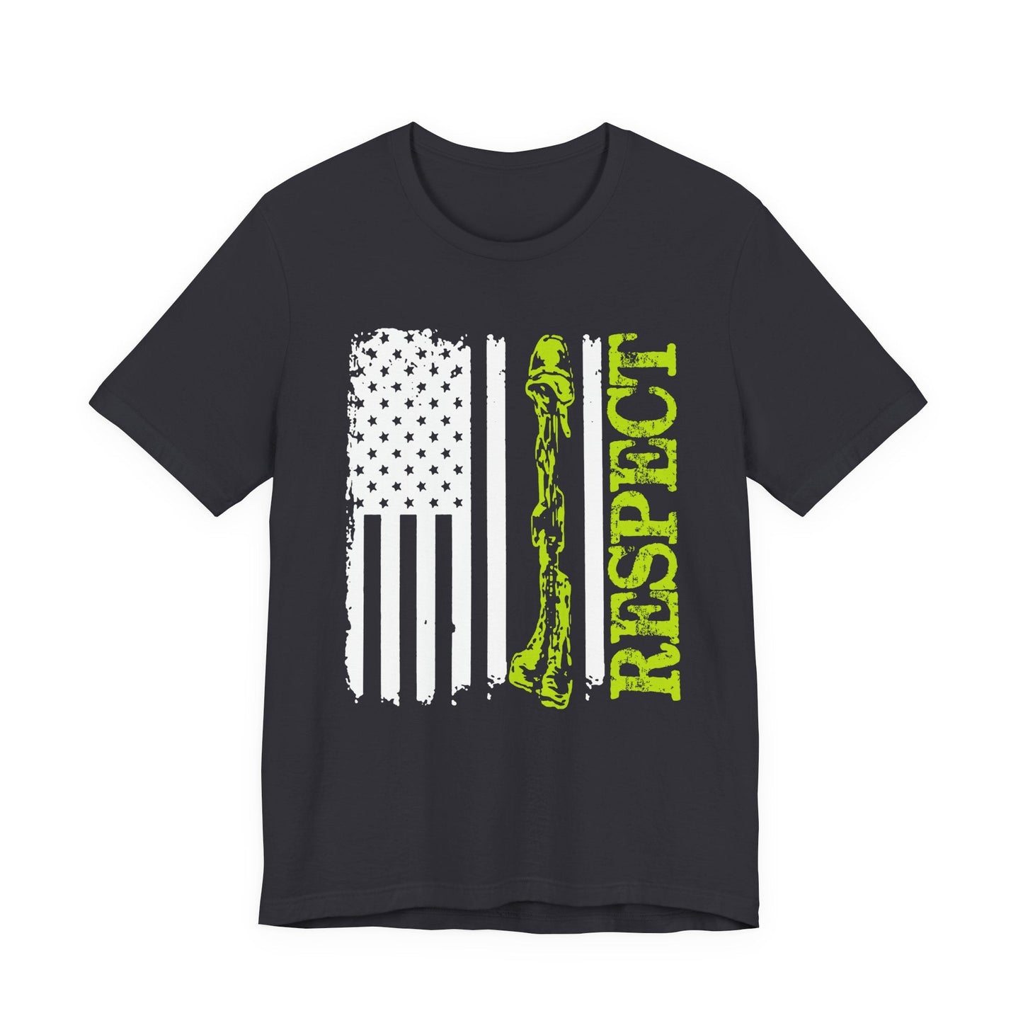 Army Veteran Patriotic Graphic Design Unisex Cotton T-Shirt v57