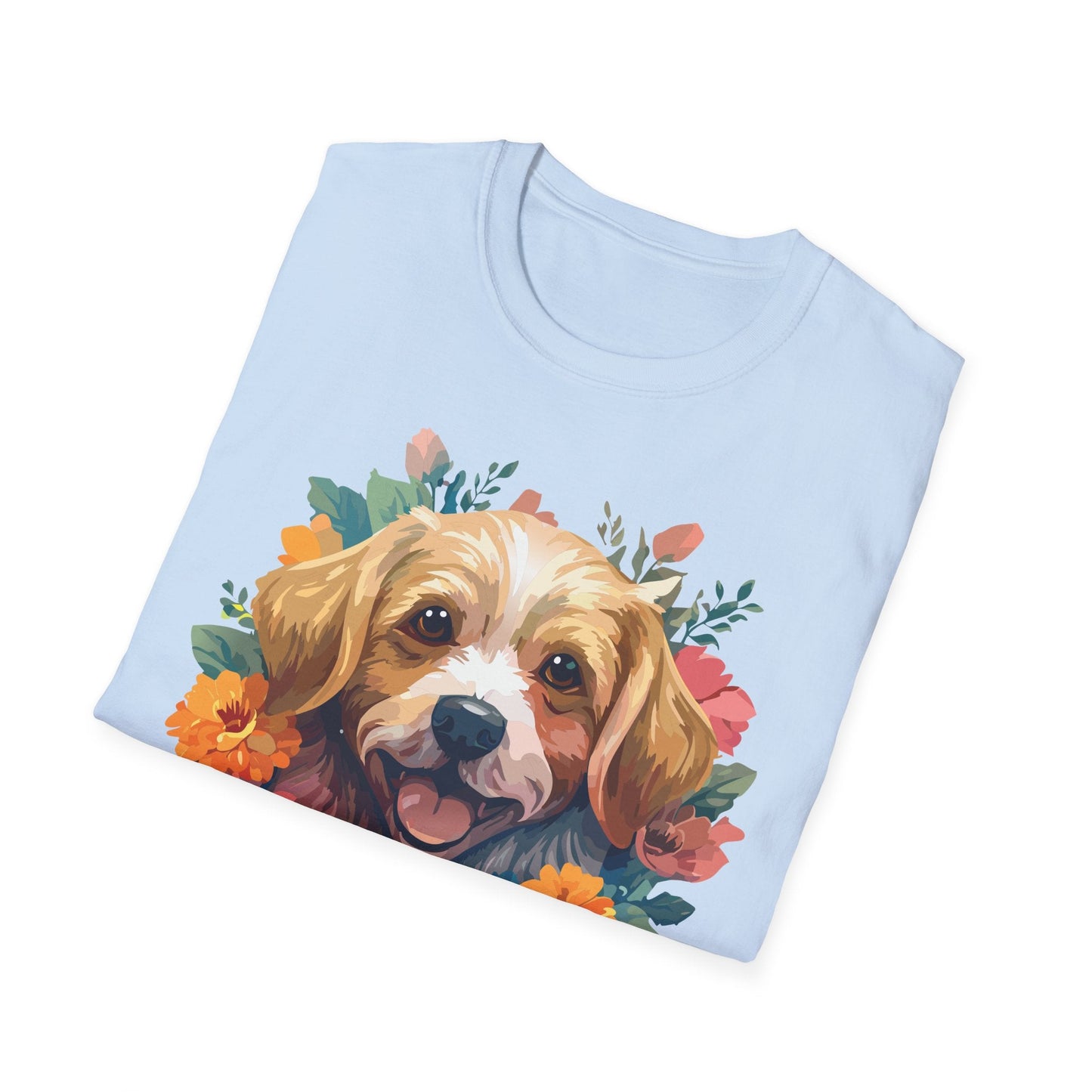 Dog Shirt Unisex Animal Tee Softstyle 64000 Gildan Cotton Tee