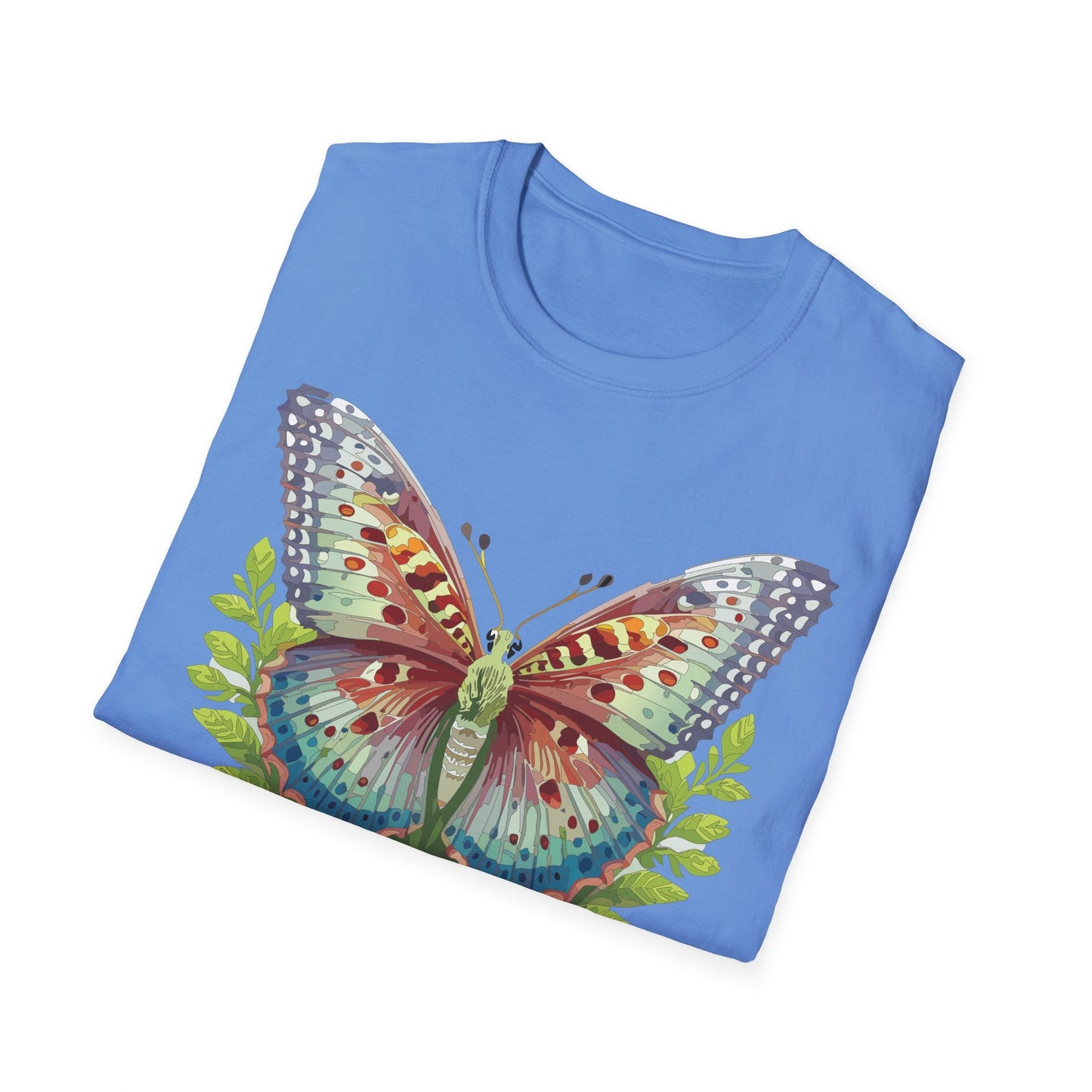 Butterfly Shirt Unisex T Shirt Gildan Softstyle 64000 Breathable Ring Spun Cotton Monarch Tee