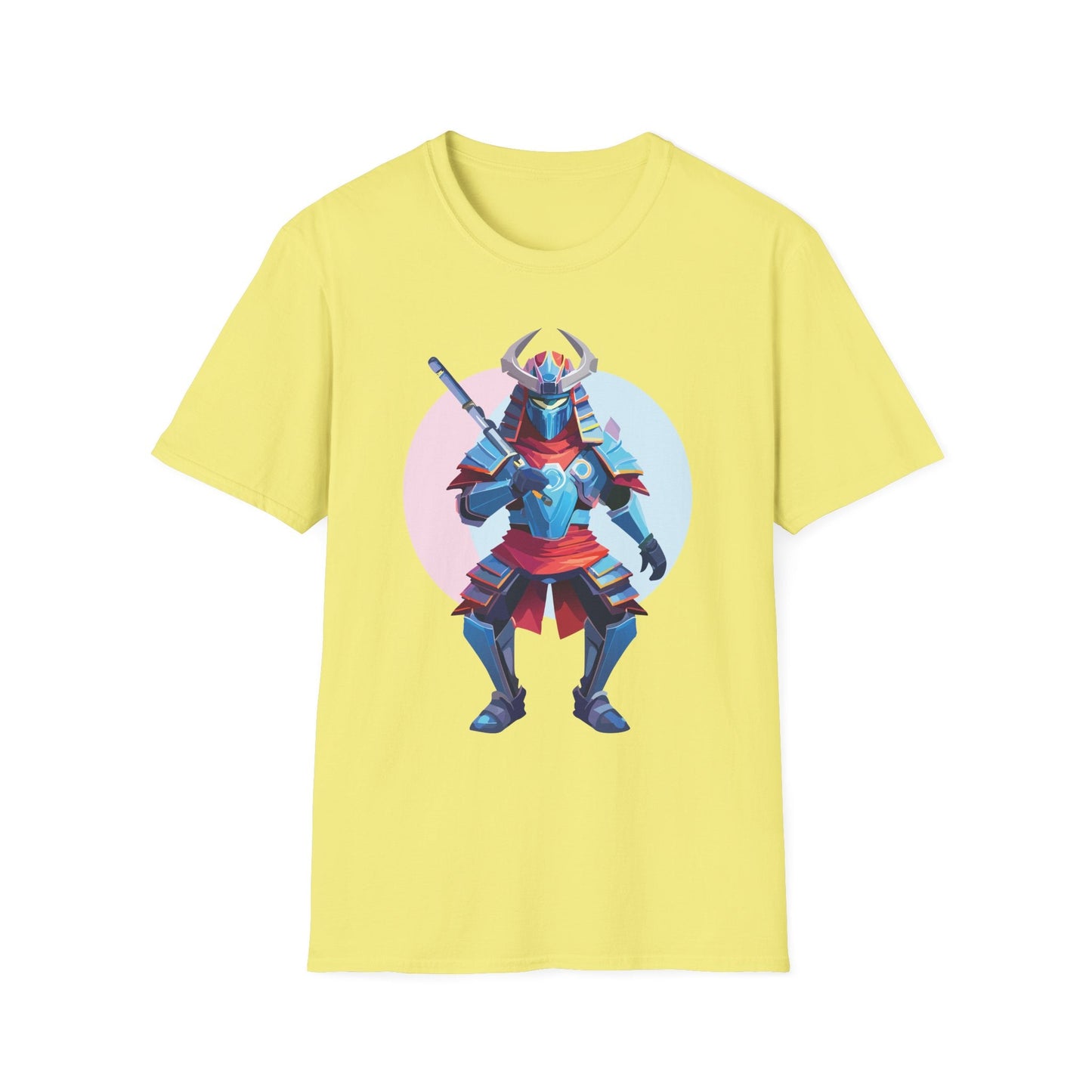 Samurai T Shirt Unisex Softstyle Tee Made From 100 Percent Ring Spun Cotton Gildan 64000