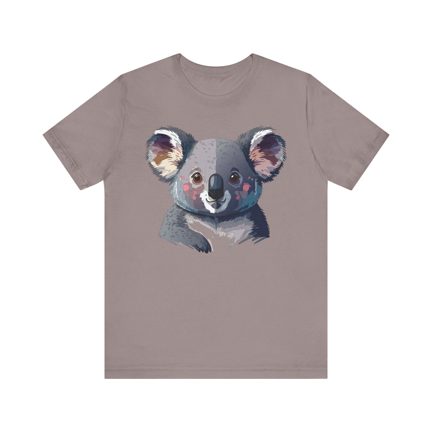 Unisex Animal Shirt With Animal Art Design Tee Wild Animals Short Sleeve Jersey Cotton