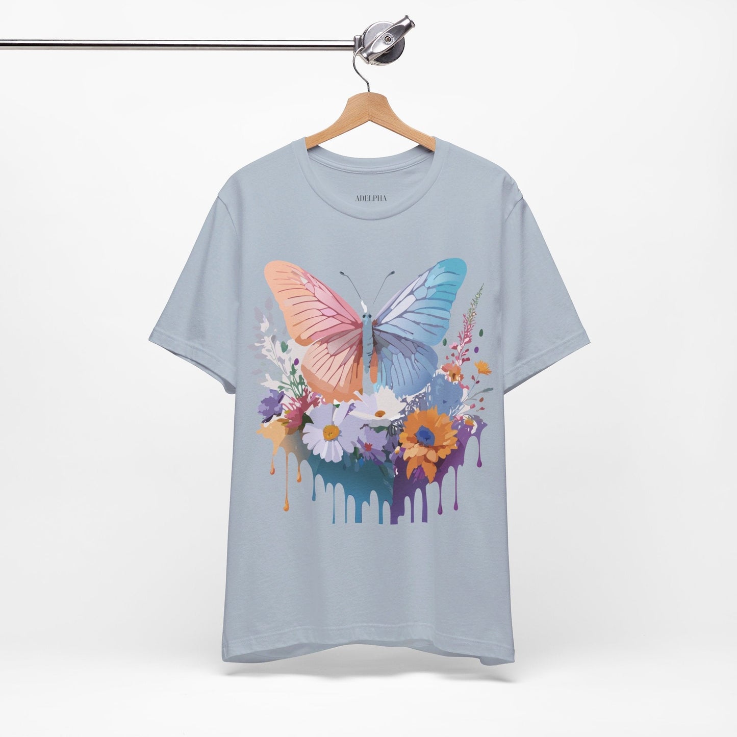Butterfly Graphic T Shirt Unisex Adelpha Artwork Tee Vintage Style