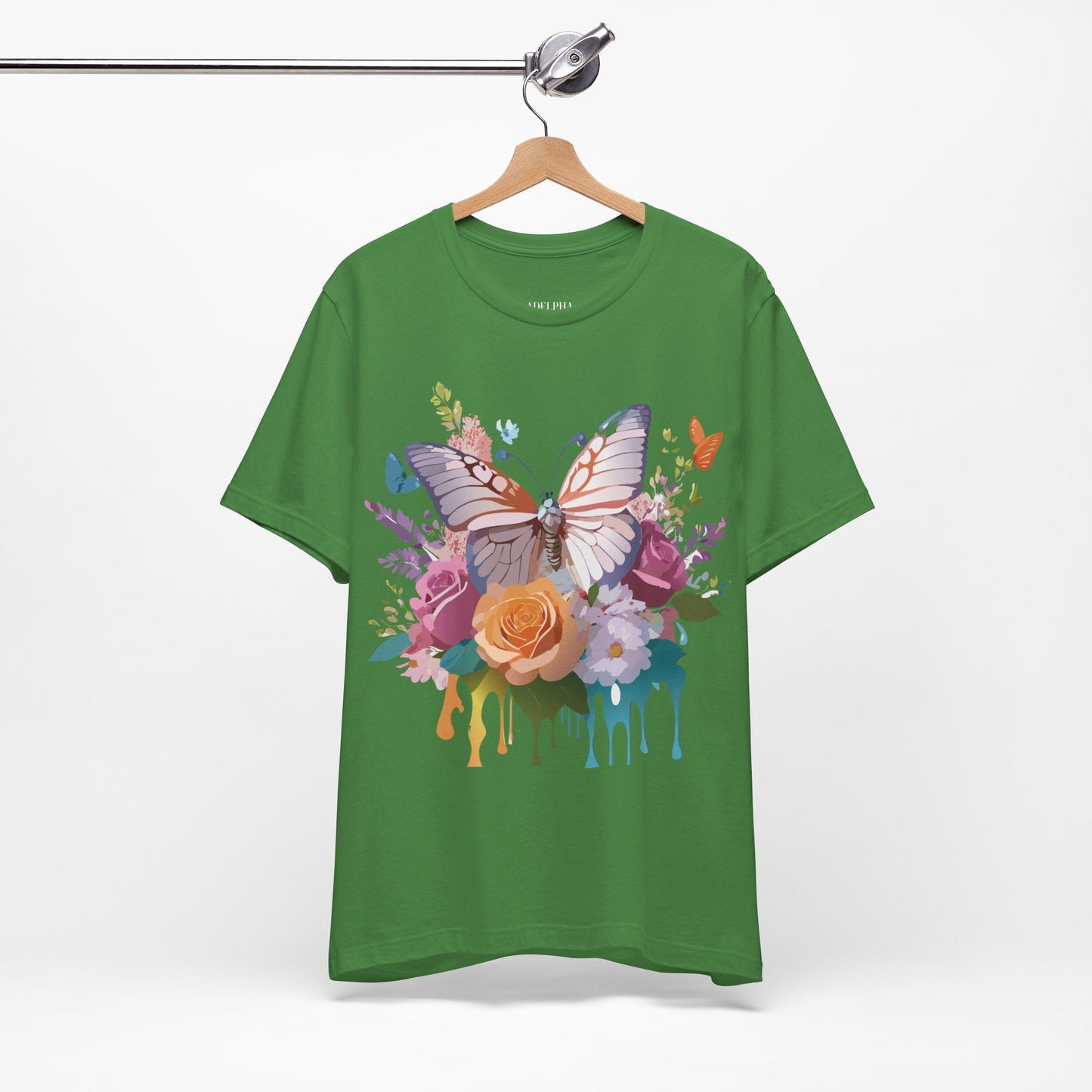 Adelpha Butterfly Graphic Tee Art Design Vintage Unisex Short Sleeve Shirt
