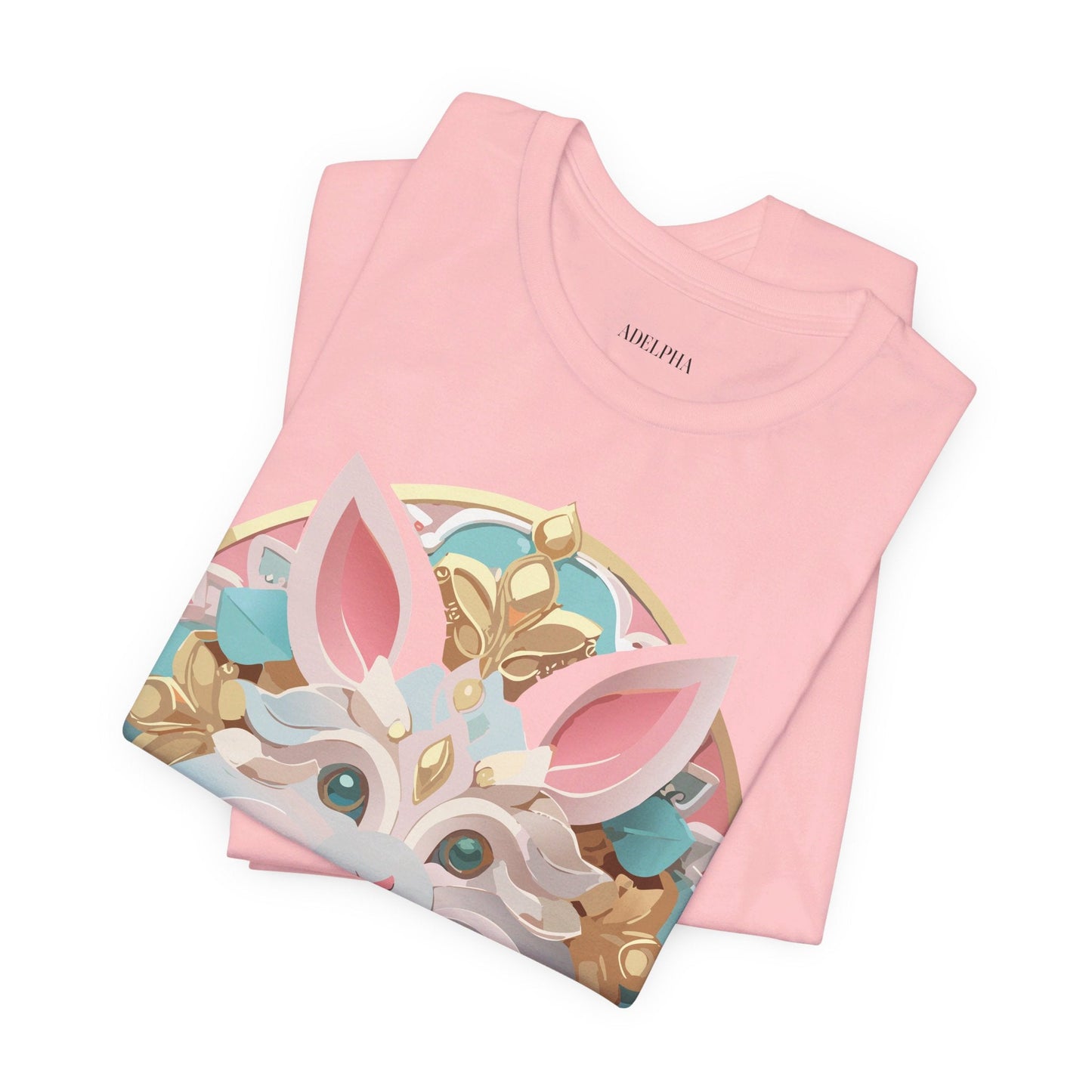 Medallion Graphic Unisex 100 Cotton Vintage Animal Medal Artwork Tee 88