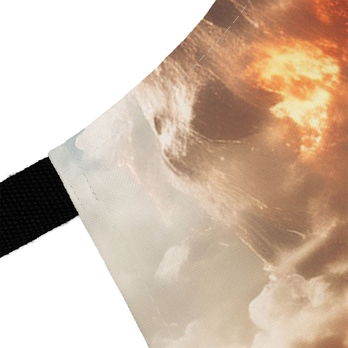 T-Rex Explosion Apron – Bold Dinosaur Kitchen Apron for Dino Lovers Stain-Resistant - Art Print Canvas Apron