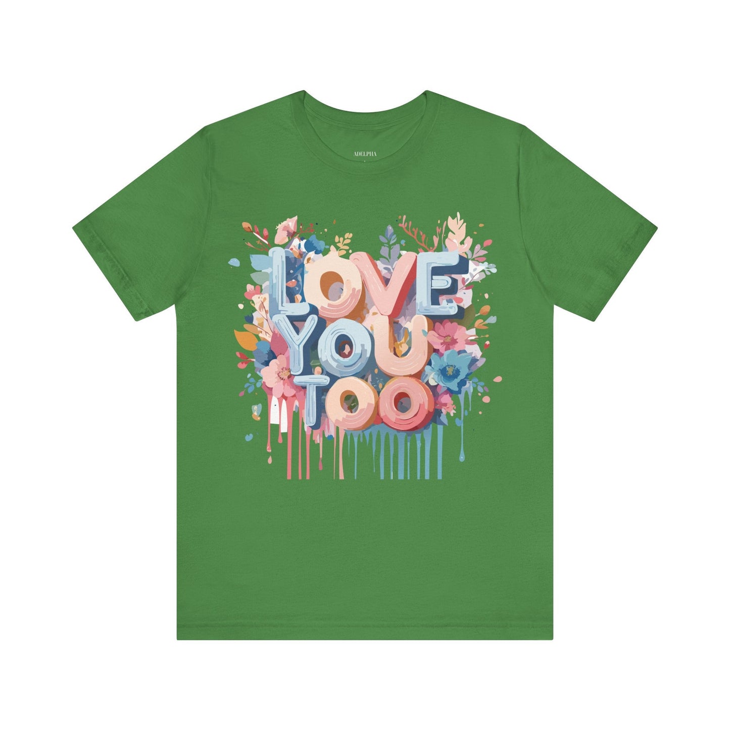 Valentine Graphic Tee Unisex Short Sleeve Art Design By Adelpha Vintage Inspired Tee