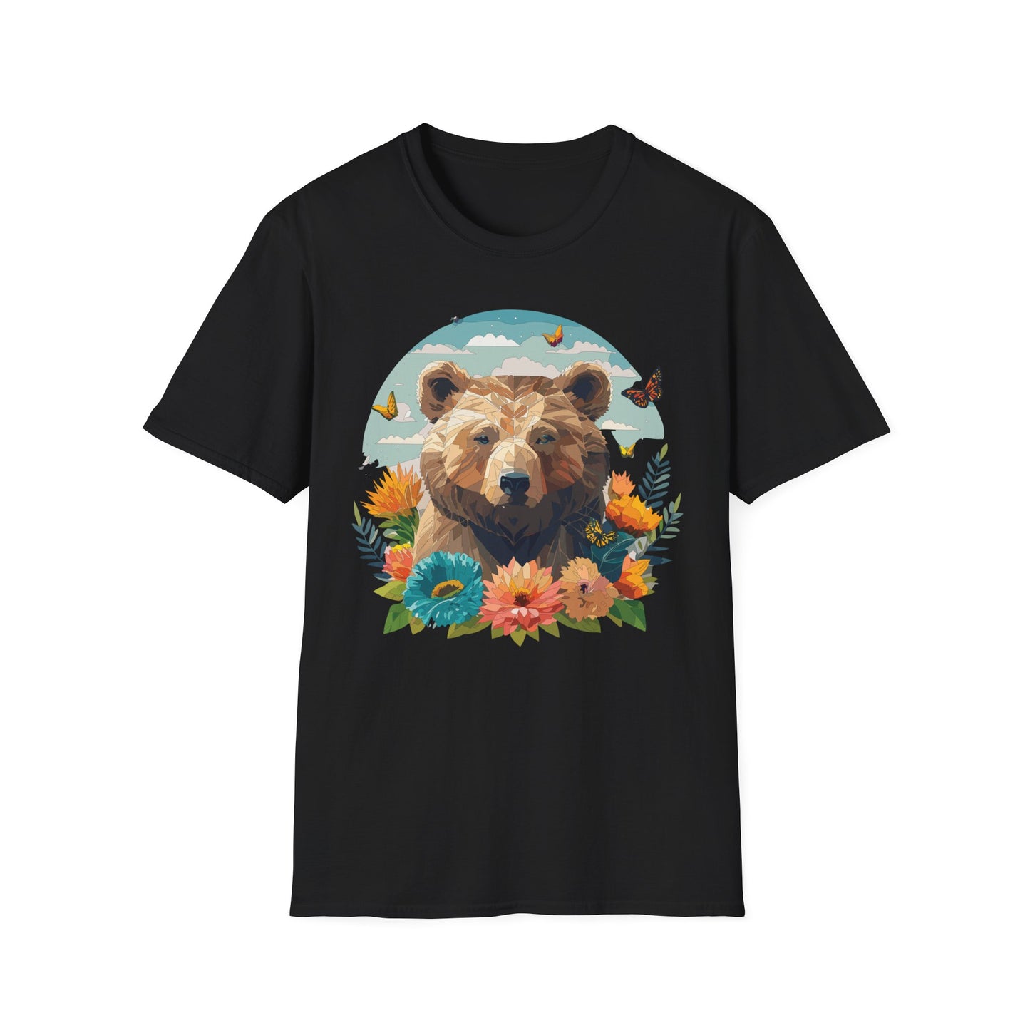 Bear T-Shirt, Teddy Bear T Shirt, Shirt with Bear, Shirt with Animal - 4