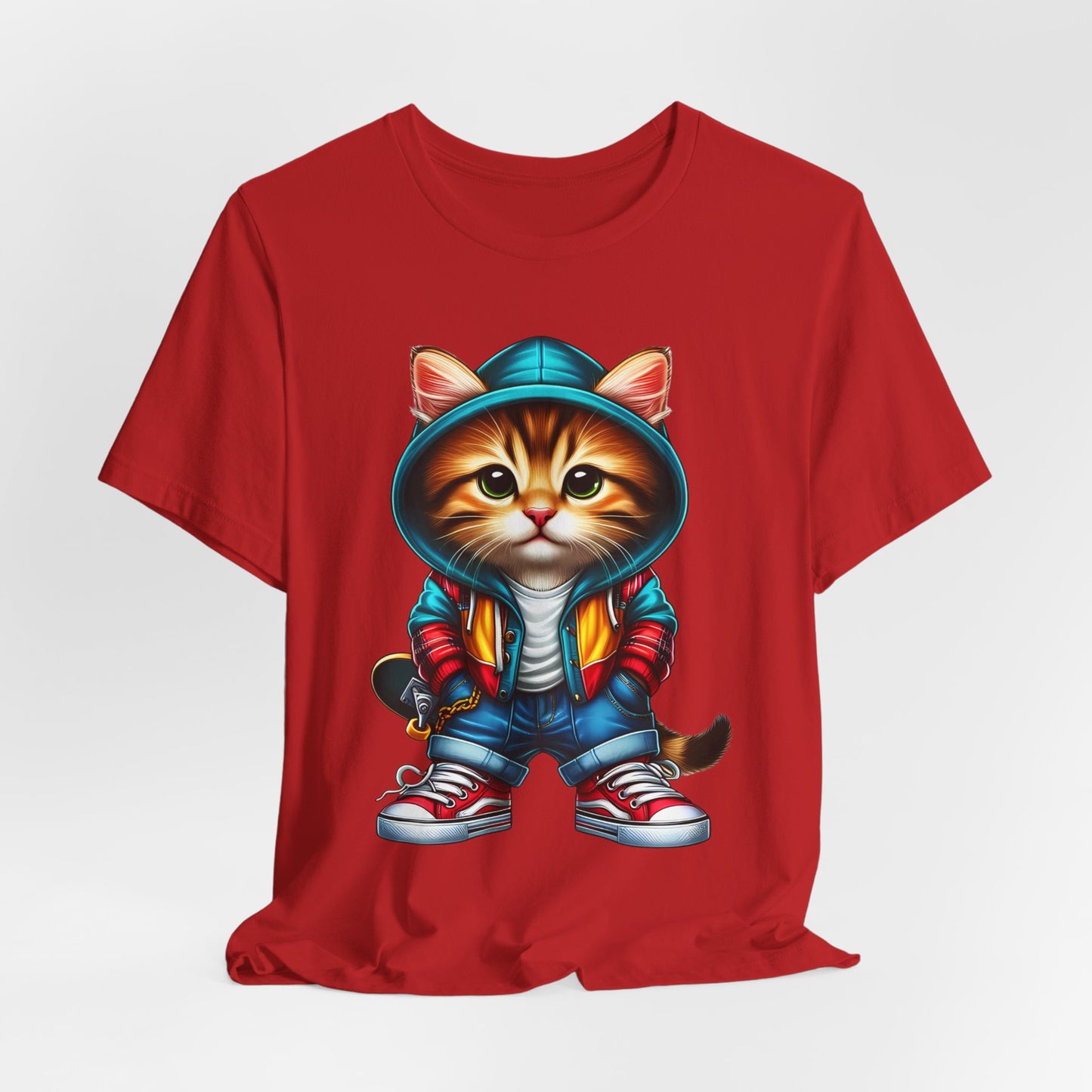 Mina Cool Cat Tee Shirt, Funny Cat T-Shirt, Pet Shirt, Animal Tees, Funny Animal T-Shirt, Graphic Tee