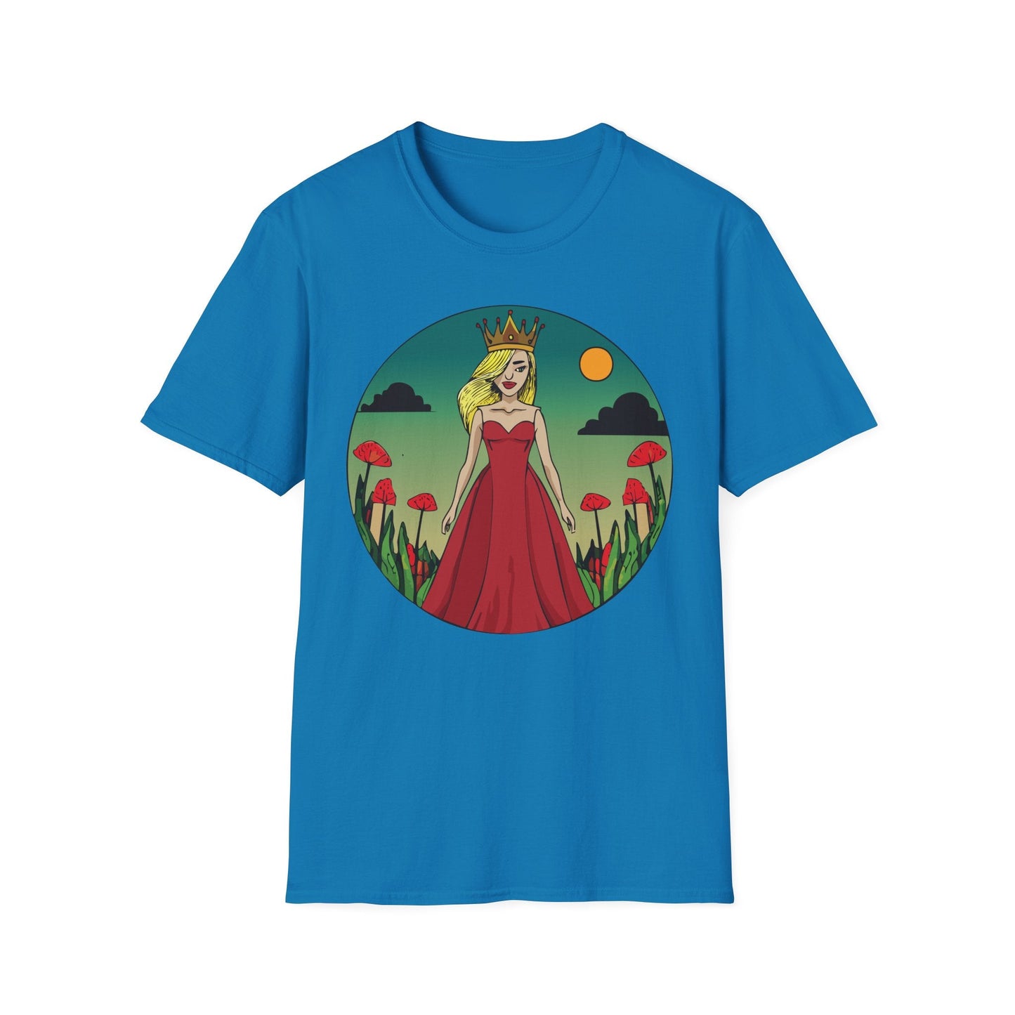 Womens Graphic T Shirt Art Design Tee Unisex Softstyle 64000 Ring Spun Cotton Daily Wear