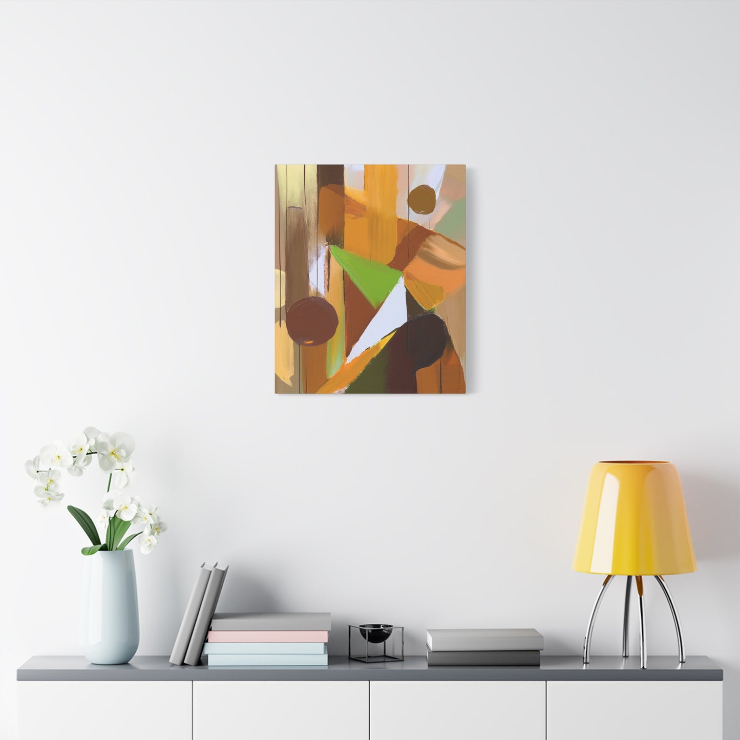 Abstract Geometric Painting Print Canvas 20x24,20x30,24x30 24x32,24x36,30x40 32x48,36x48,40x60 Pine-Wood Inner Frame ABS-57