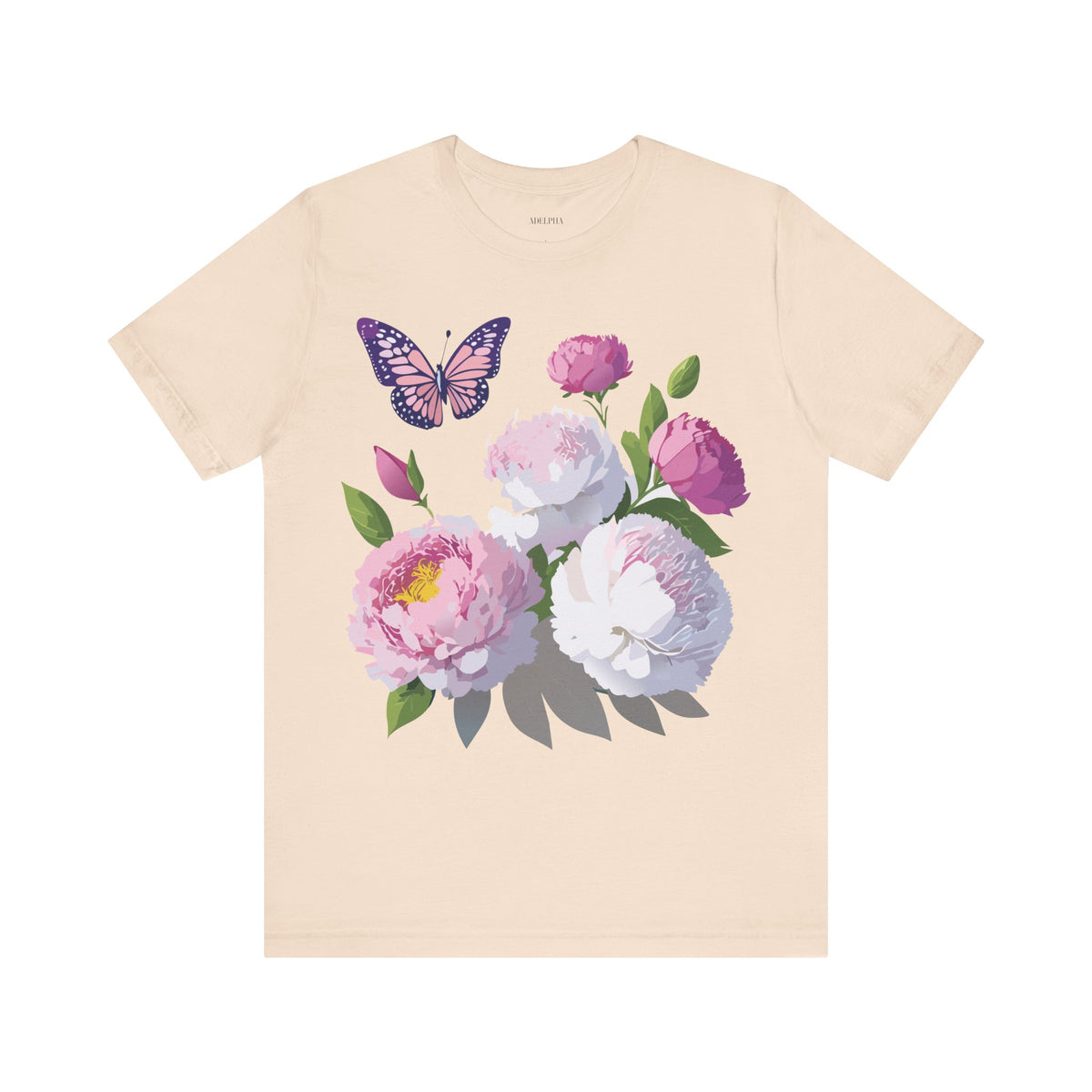 Floral Graphic Tee Shirt - Bella+Canvas Unisex 100 Cotton 39