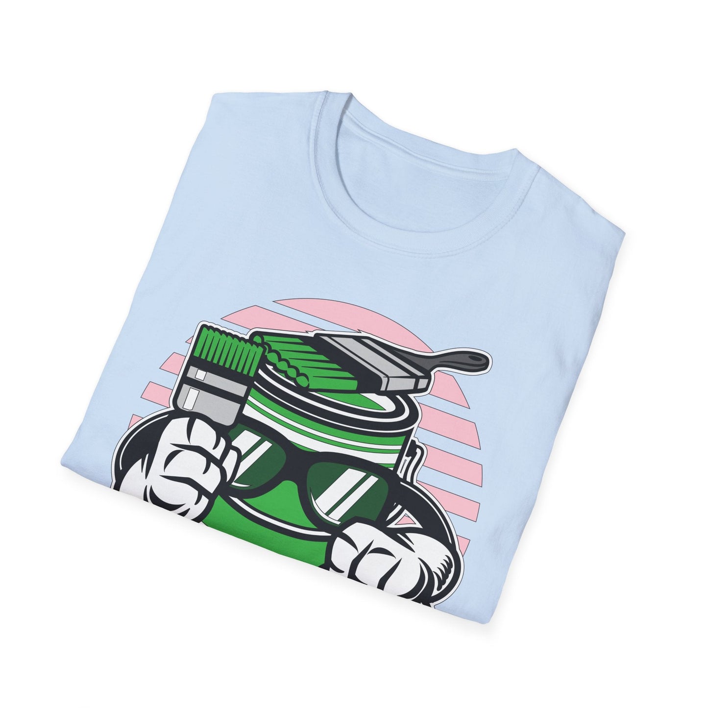 Cartoon T Shirt Animation Tee Funny Graphic Shirt For Unisex Gildan Softstyle 64000 Art Design