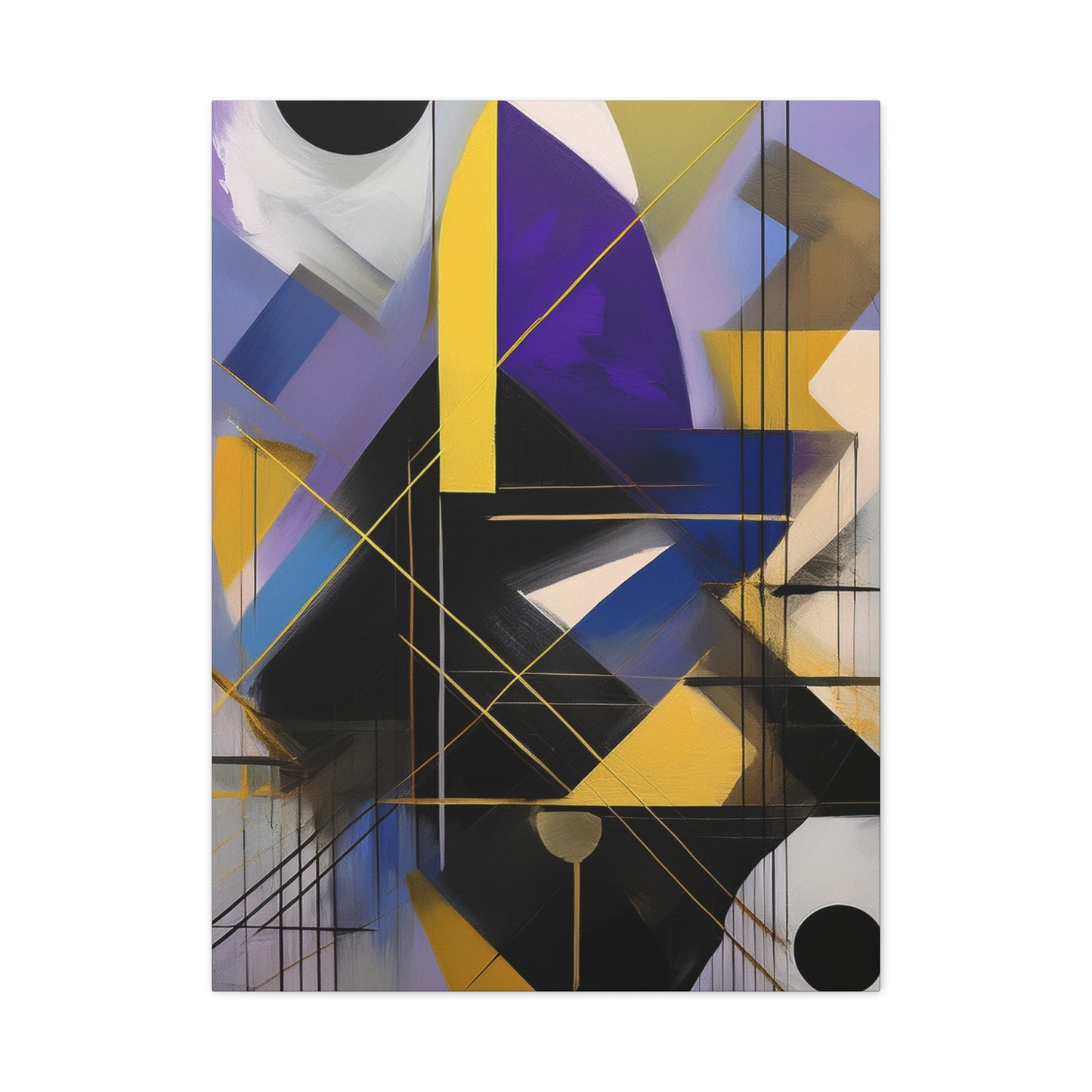 Purple Abstract Painting Print Canvas 20x24,20x30,24x30, 24x32,24x36,30x40, 32x48,36x48,40x60 Pine-Wood Inner Frame ABS-33