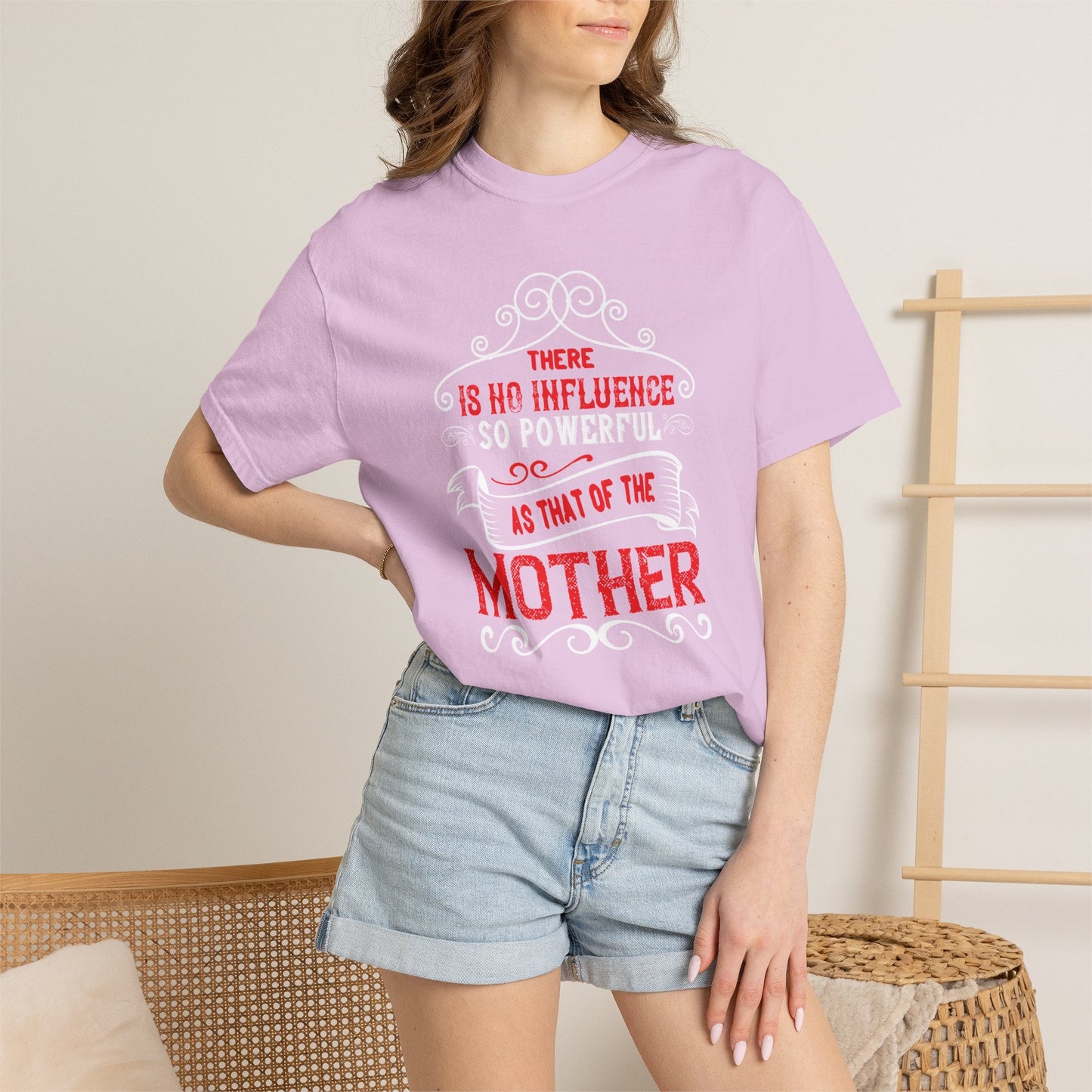 Mom T-shirt Mother Day Mama Tee Unisex Comfort Colors Garment-Dyed Cotton h96