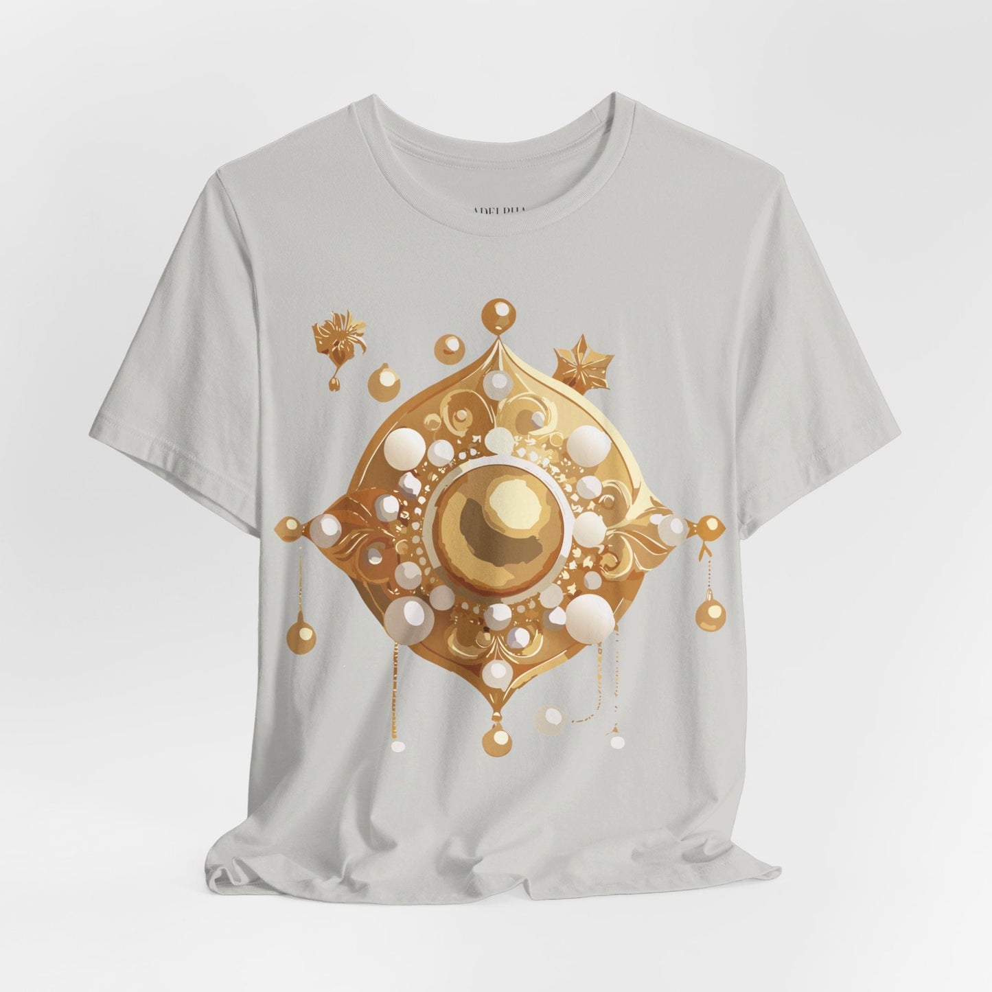 Jewelry Graphic Unisex 100 Cotton Vintage Treasure Art T-Shirt 32