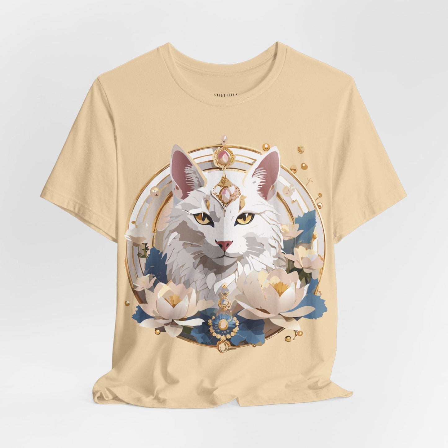 Medallion Shirt Graphic Tee Unisex Short Sleeve Art Print Adelpha Vintage Inspired