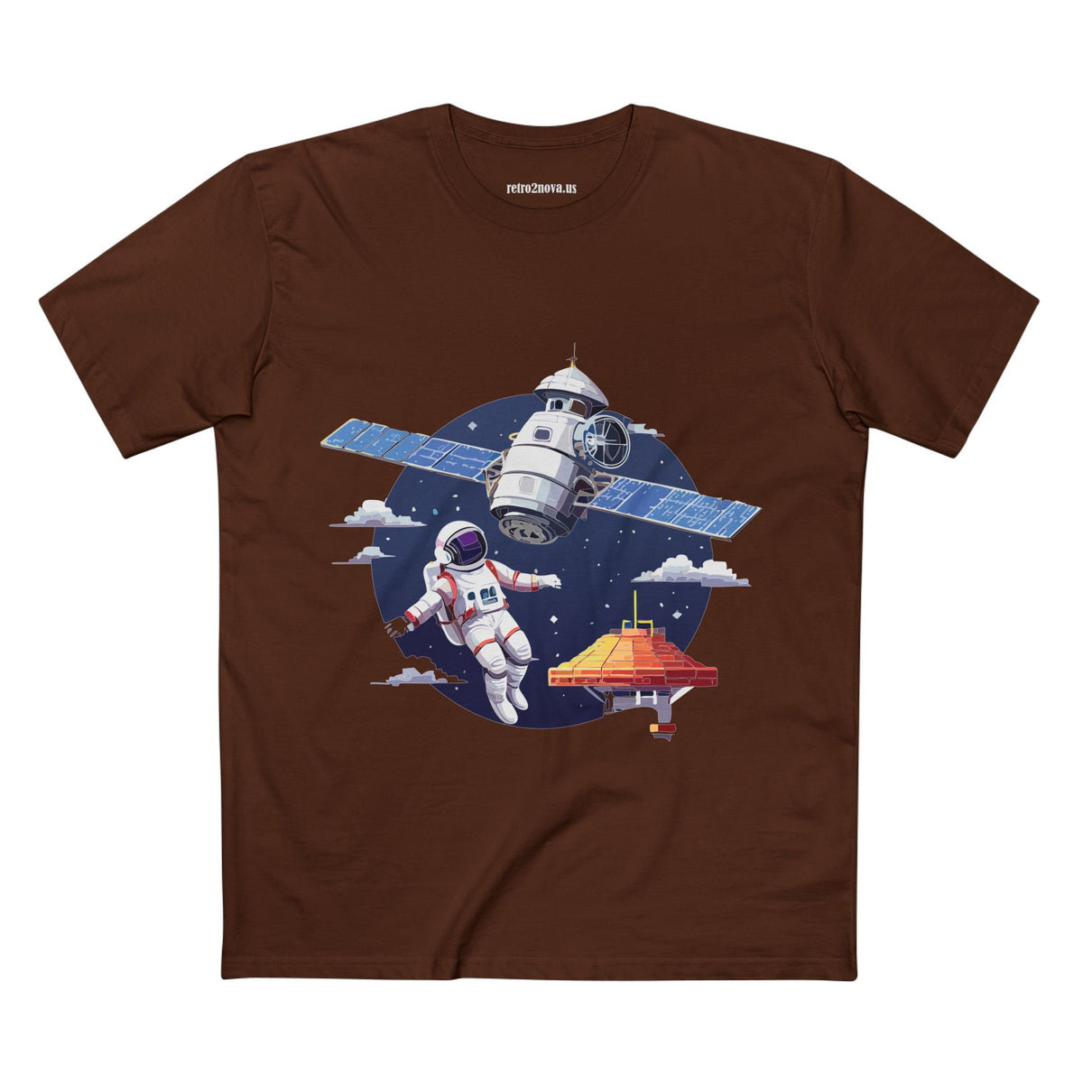 Cosmos Astronaut Graphic Tee Staple Unisex 100 Cotton Tee Shirt - CS-42