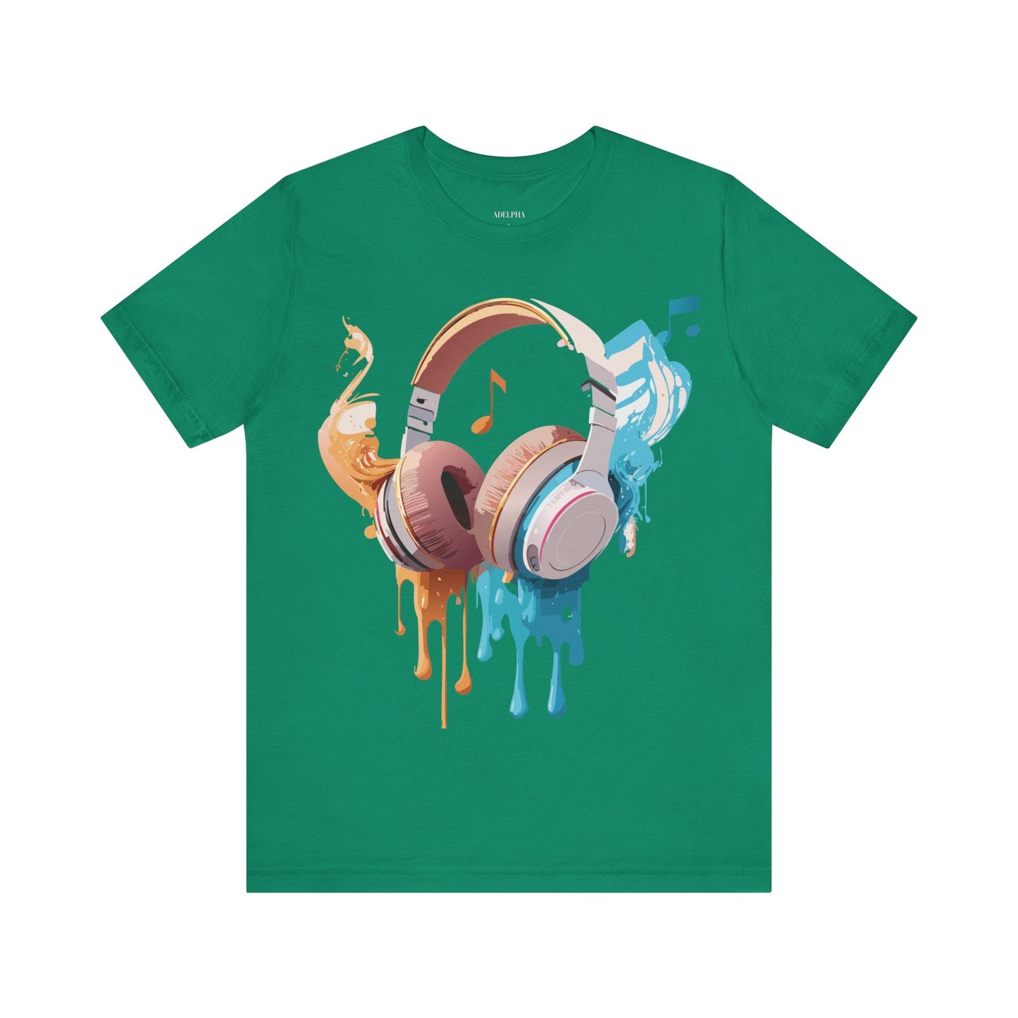 Adelpha Music T Shirt Unisex Graphic Tee Vintage Inspired Artwork Short Sleeve Premium