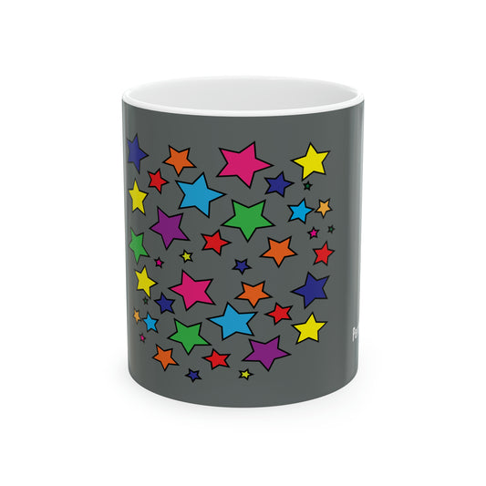 Coffee & Tea Mug with Stars print