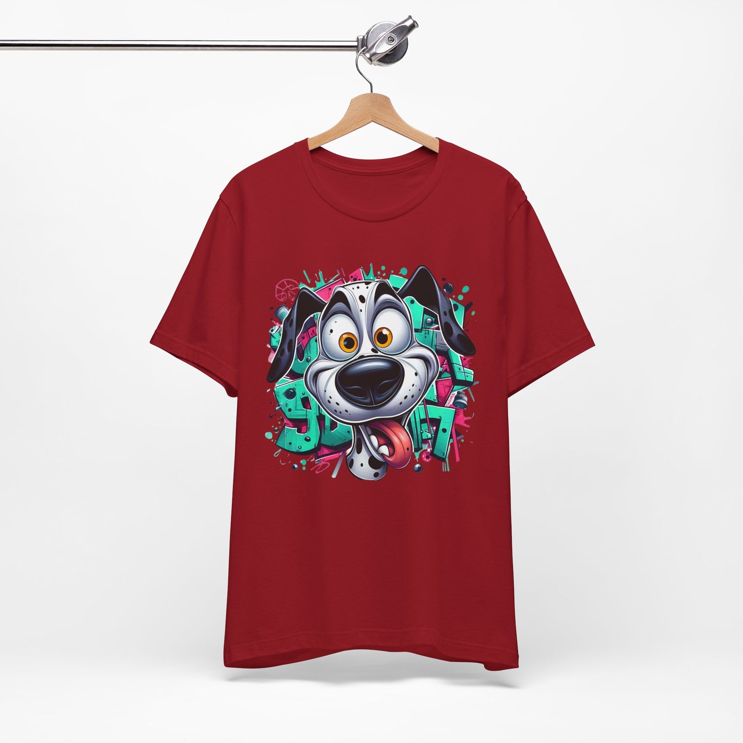 Viki Animal Tees, Dog Tee Shirt, Funny Dog T-Shirt, Art Design Top, Funny Animal T-Shirt, Graphic Tee