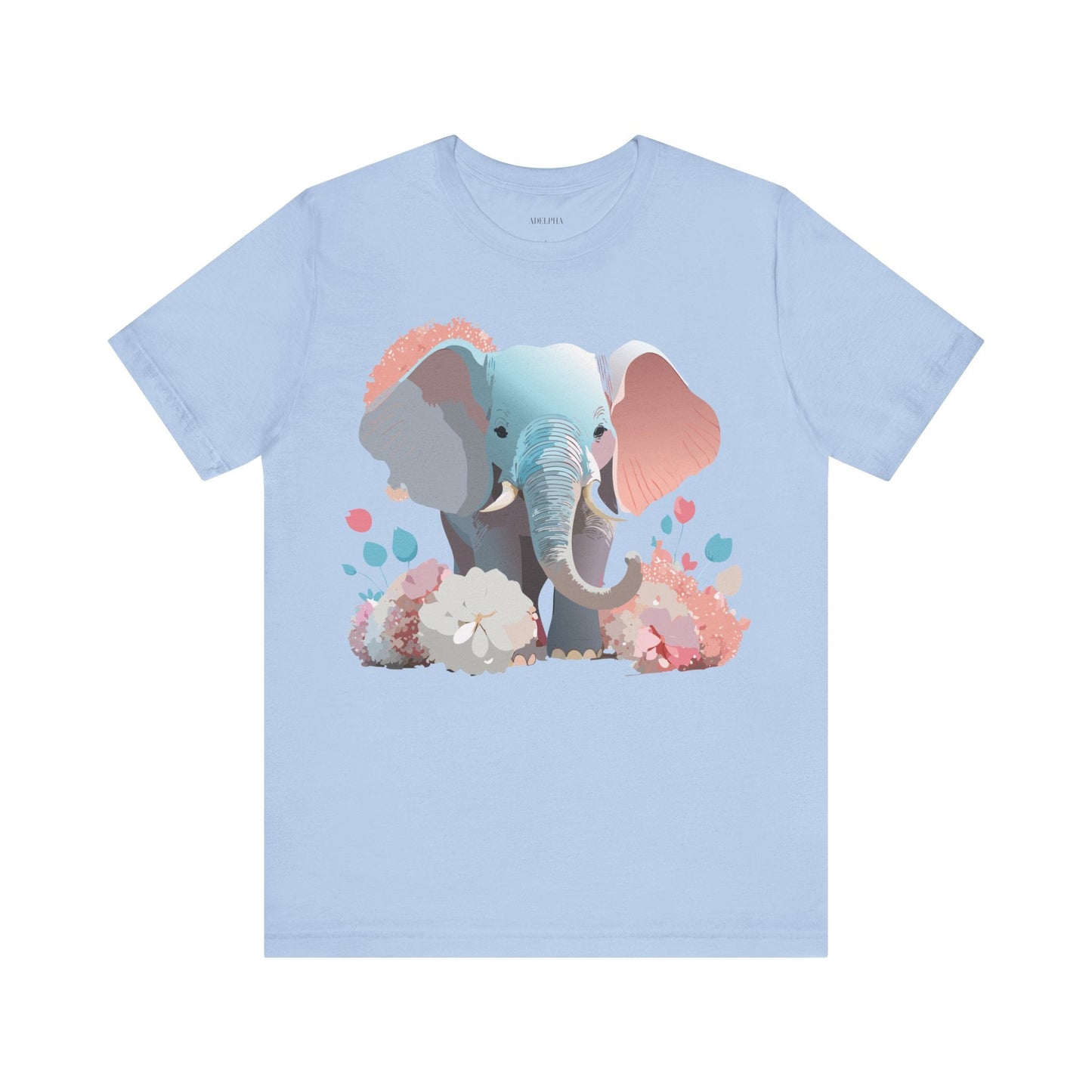 Elephant Graphic T Shirt By Adelpha Unisex Jersey Short Sleeve Artwork Tee Vintage Inspired