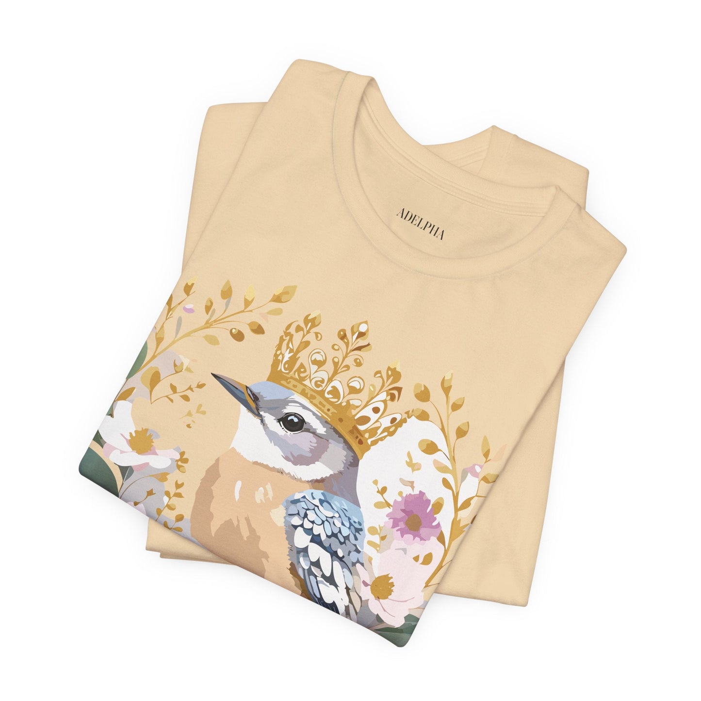 Adelpha Medallion Graphic Tee Unisex Jersey Short Sleeve Vintage Inspired Art Design