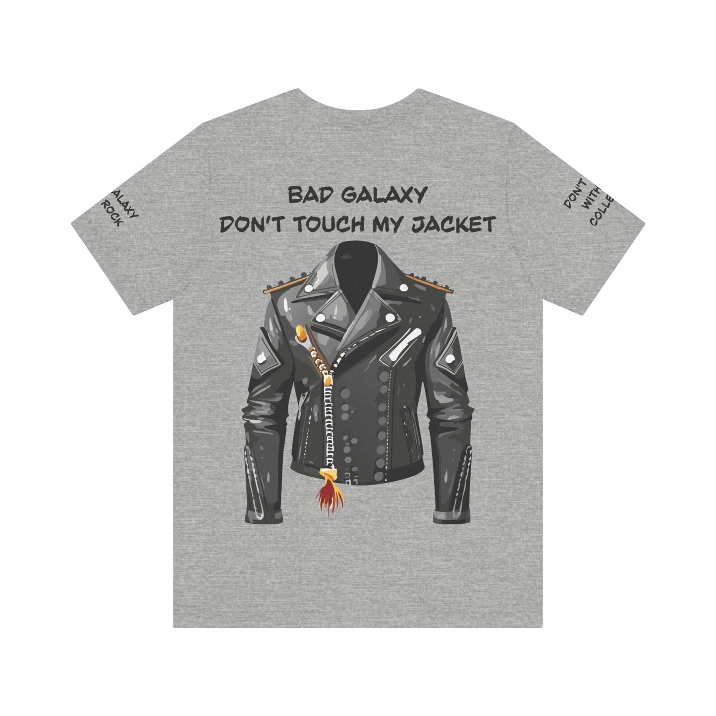 Punk Rock Tee Shirt From Bad Galaxy Made To Order 100 Percent Cotton Eco Friendly Inks USA