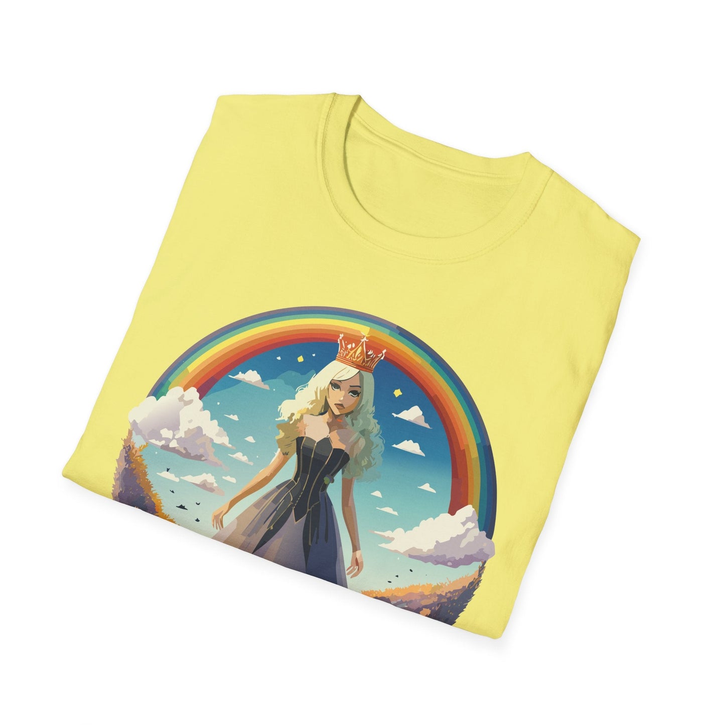Womens Graphic T Shirt Art Design Tee 100 Percent Cotton Short Sleeve Softstyle Unisex
