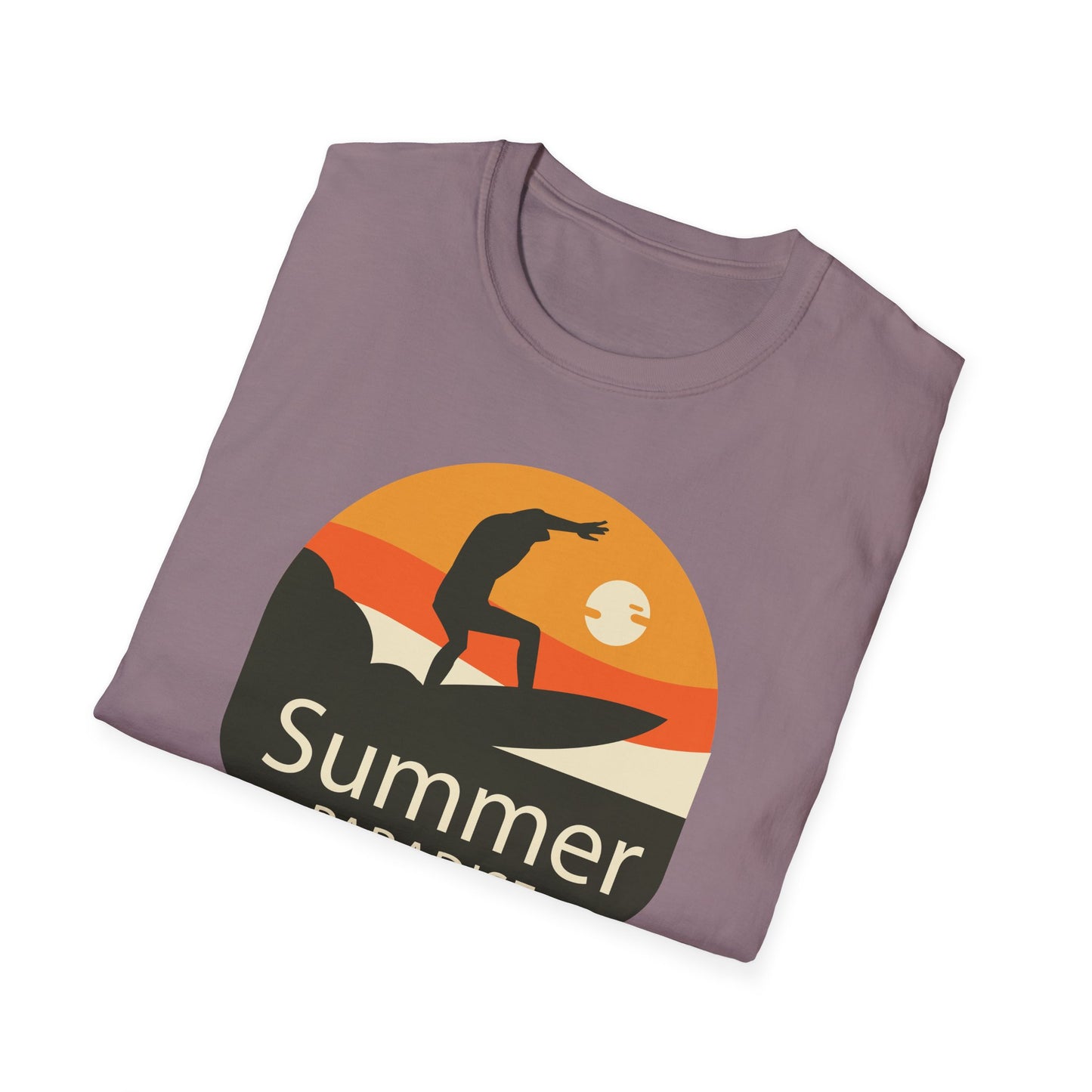Summer T-Shirt, Summer Design Shirts, Art Tee Shirt with Summer Design - 4