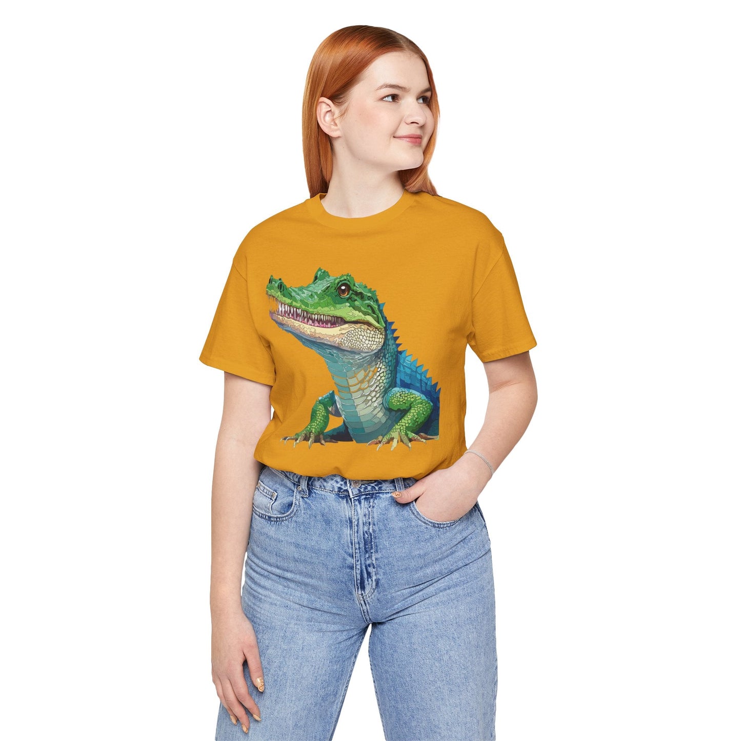Unisex Animal Shirt With Art Design Wildlife Tee Shirt For Everyday Wear And Comfort