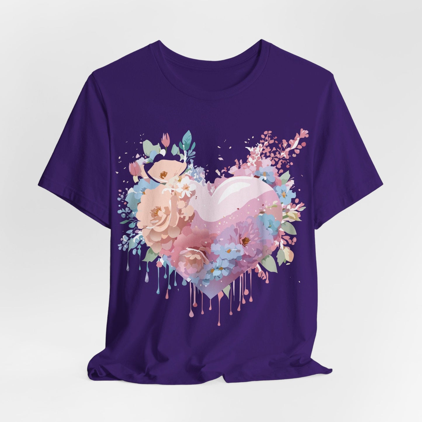 Adelpha Unisex Graphic Tee Valentine Shirts Vintage Inspired Artwork Short Sleeve Jersey