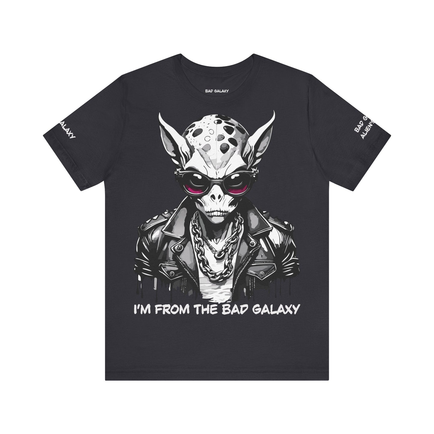 Alien Tee Shirt From Bad Galaxy Made To Order 100 Percent Cotton With Eco Friendly Inks