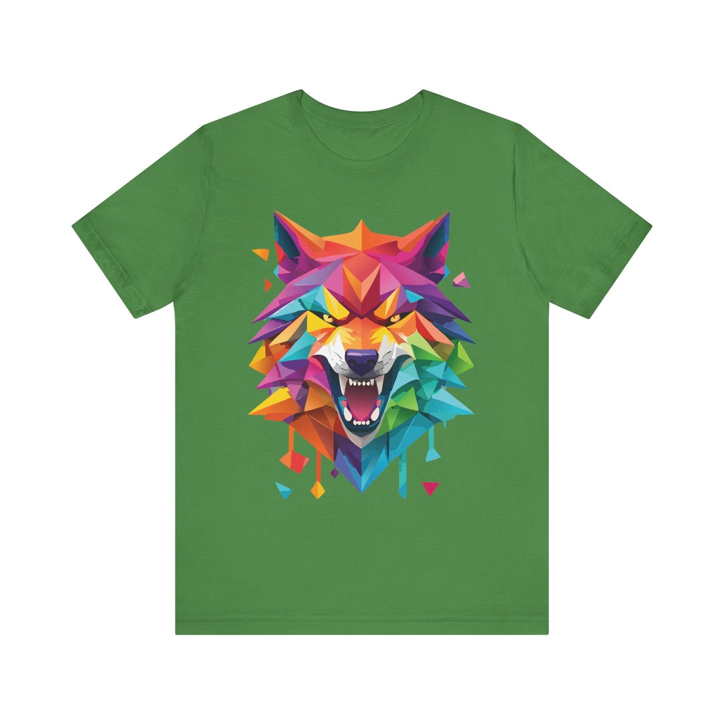Unisex Animal Shirt With Art Design And Wild Animals Print Tee Short Sleeve Premium
