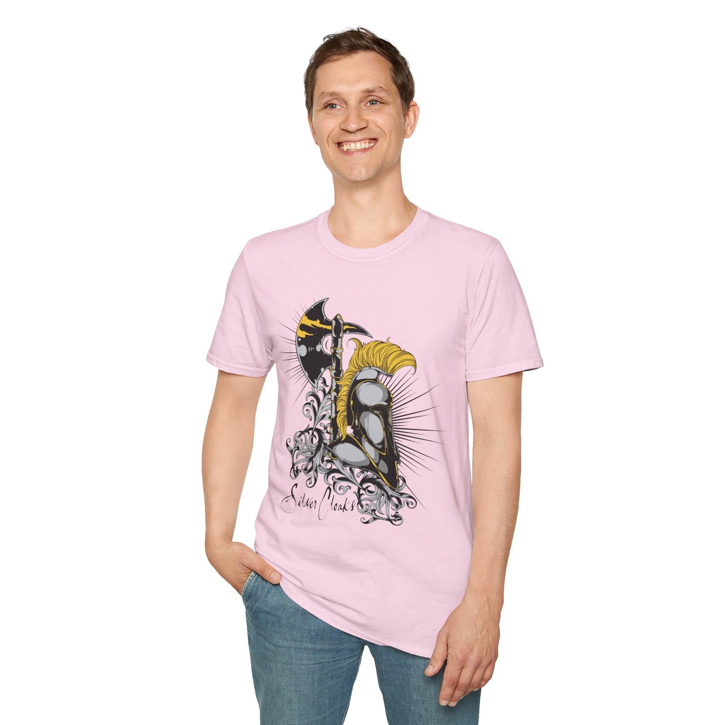 Unisex Art Graphic Shirt 100 Percent Ring Spun Cotton Softstyle Tee For Everyday Comfort And Style