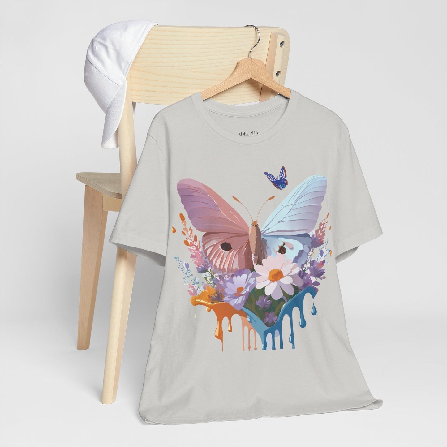 Adelpha Butterfly Graphic Tee Unisex Short Sleeve Vintage Inspired Artwork