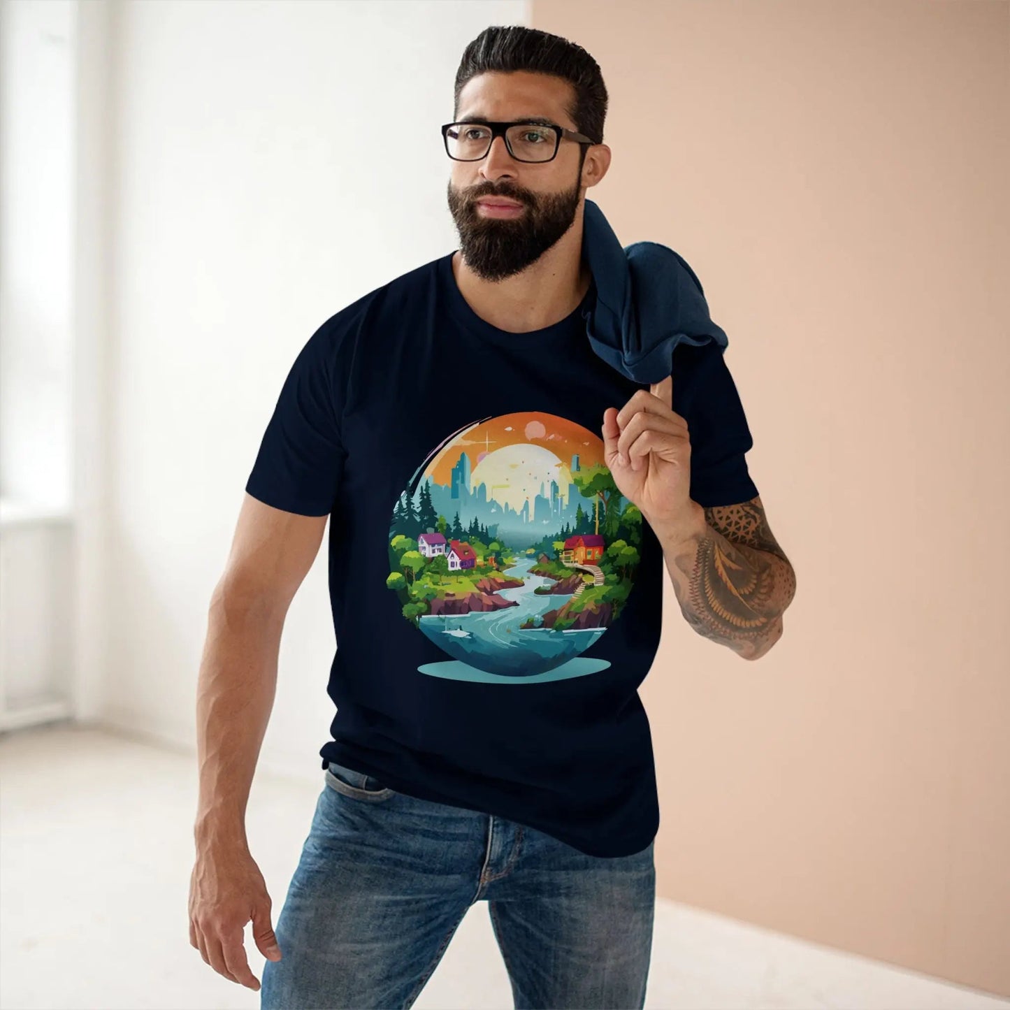 Fantasy Graphic Unisex 100 Cotton Staple Tee 21