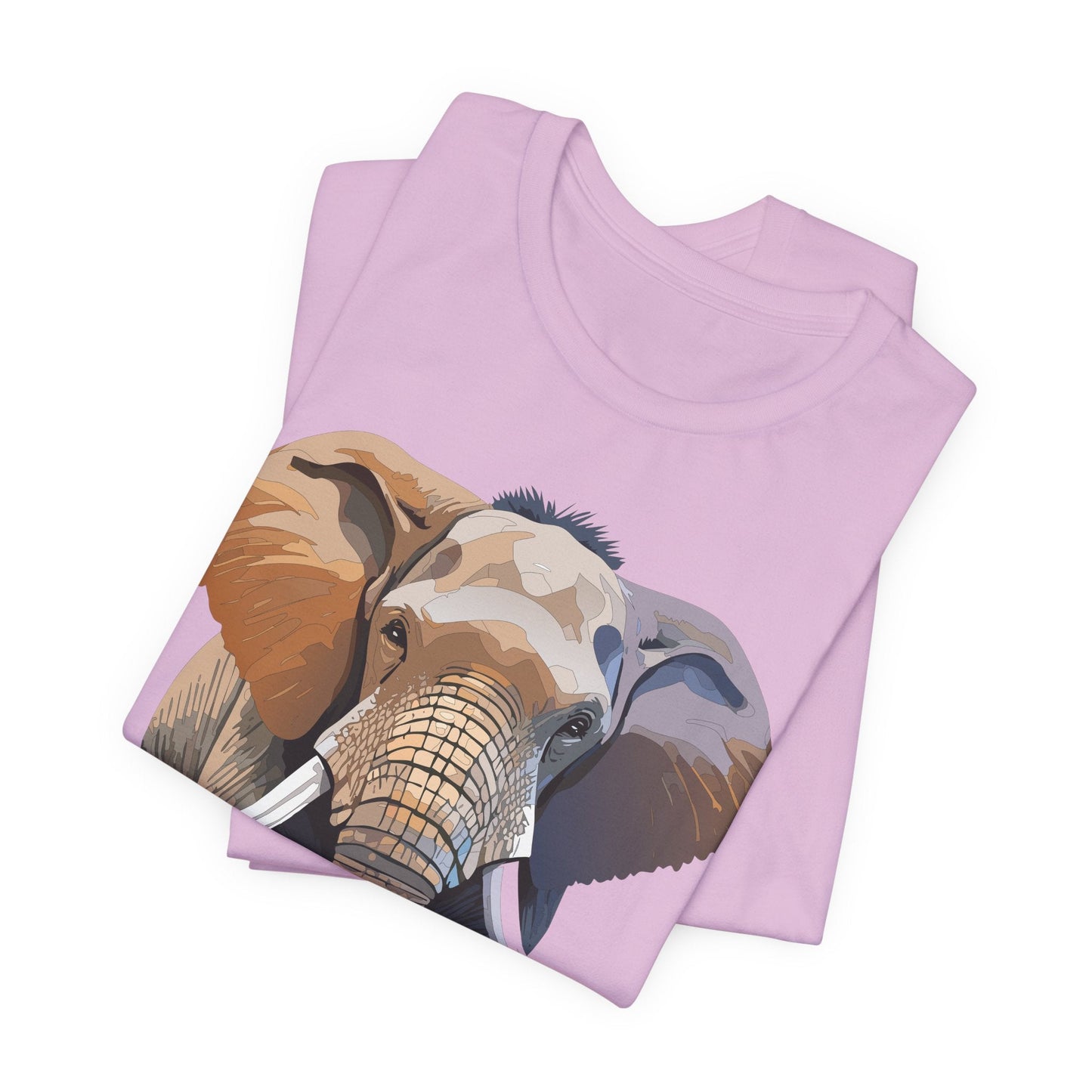 Unisex Animal Art Design Tee Shirt With Wildlife Animals Short Sleeve Everyday Comfort